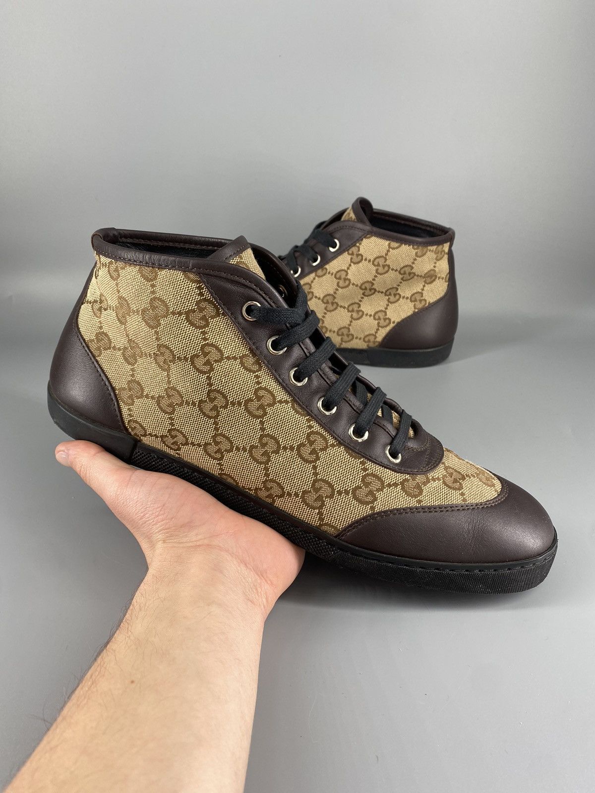 Vintage gucci high top sneakers sales