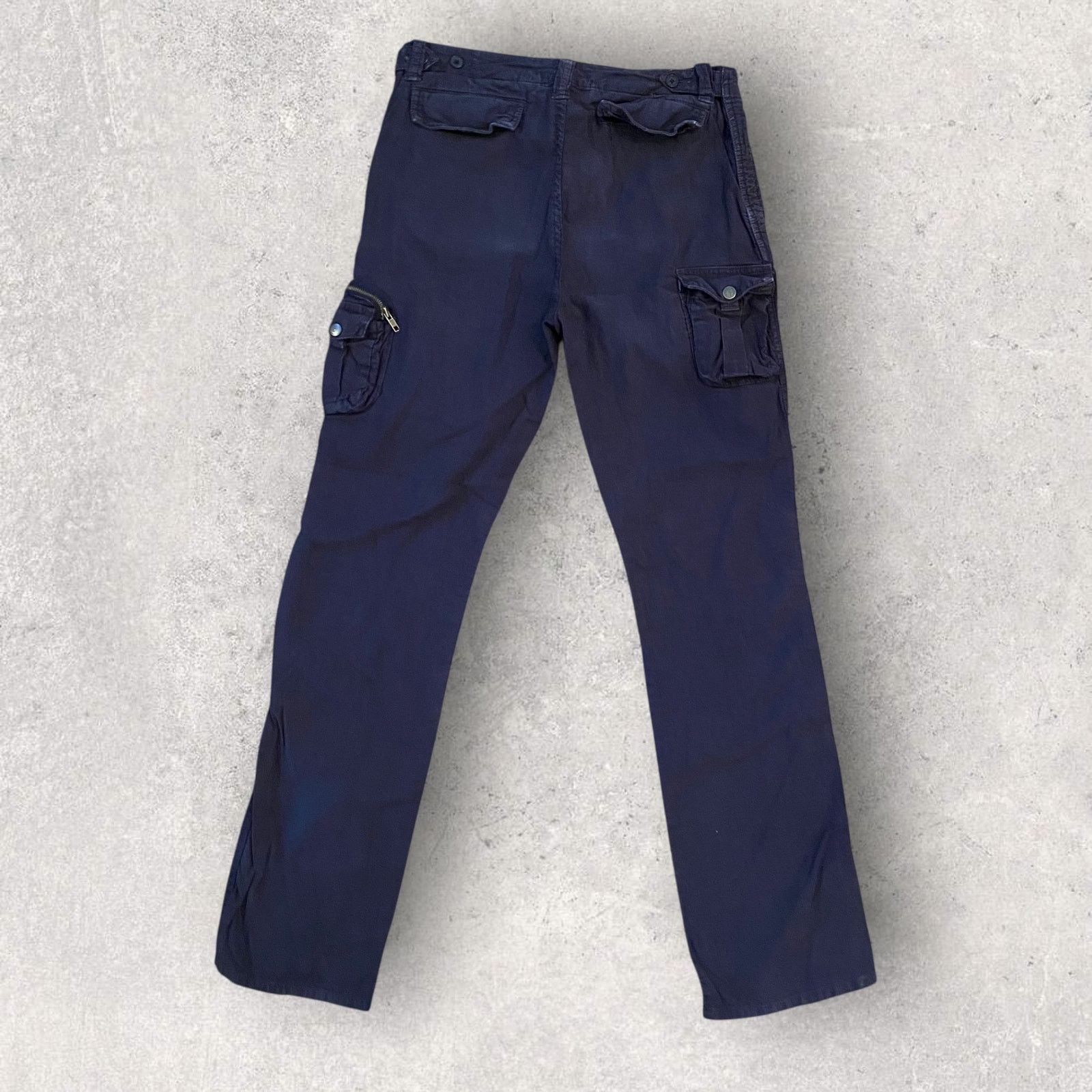 John Varvatos John Varvatos Flight Cargo Canvas Pants Army Grunge Punk Size US 31 - 2 Thumbnail