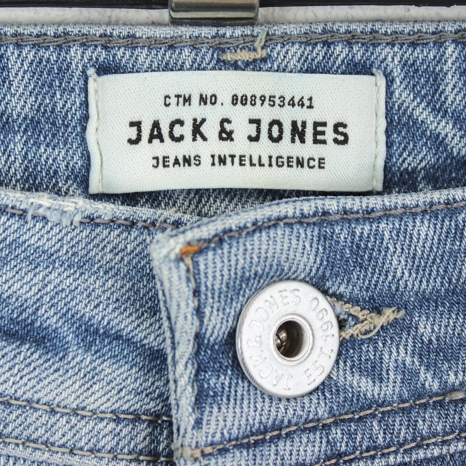 Jack & Jones Glenn W28 L32 Slim Fit Tapered Leg Jeans Denim Pants ripped Size US 28 / EU 44 - 5 Thumbnail