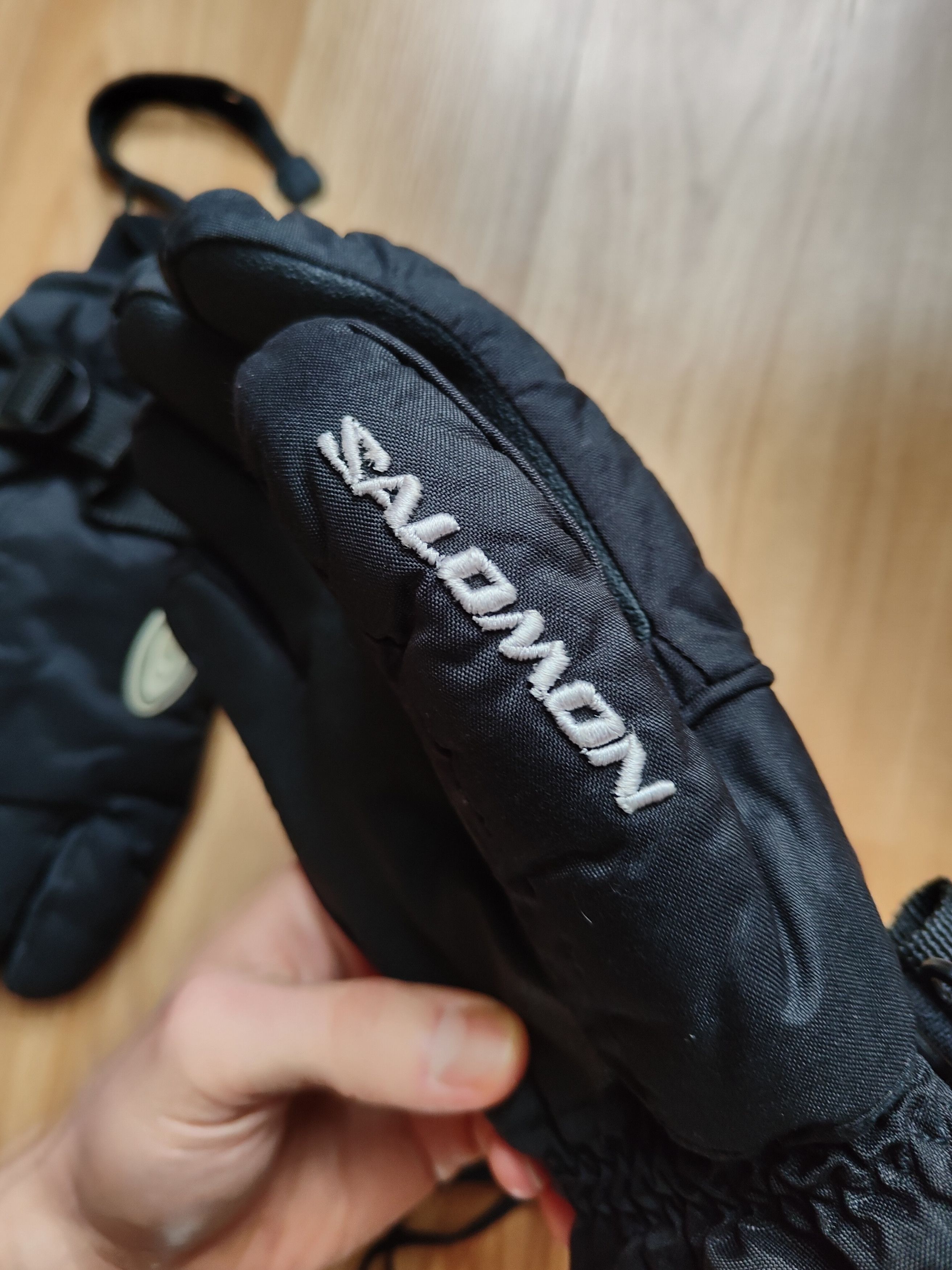 Salomon Vintage Y2K Salomon Winter Ski Gloves Techwear Outdoor Snow Size ONE SIZE - 3 Thumbnail