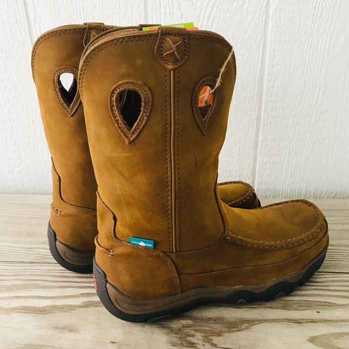 twisted x waterproof steel toe boots