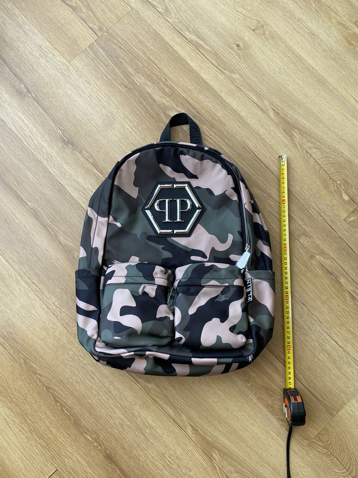 Philipp Plein Philipp Plein Hexagon Camo Backpack y2k Size ONE SIZE - 20 Thumbnail