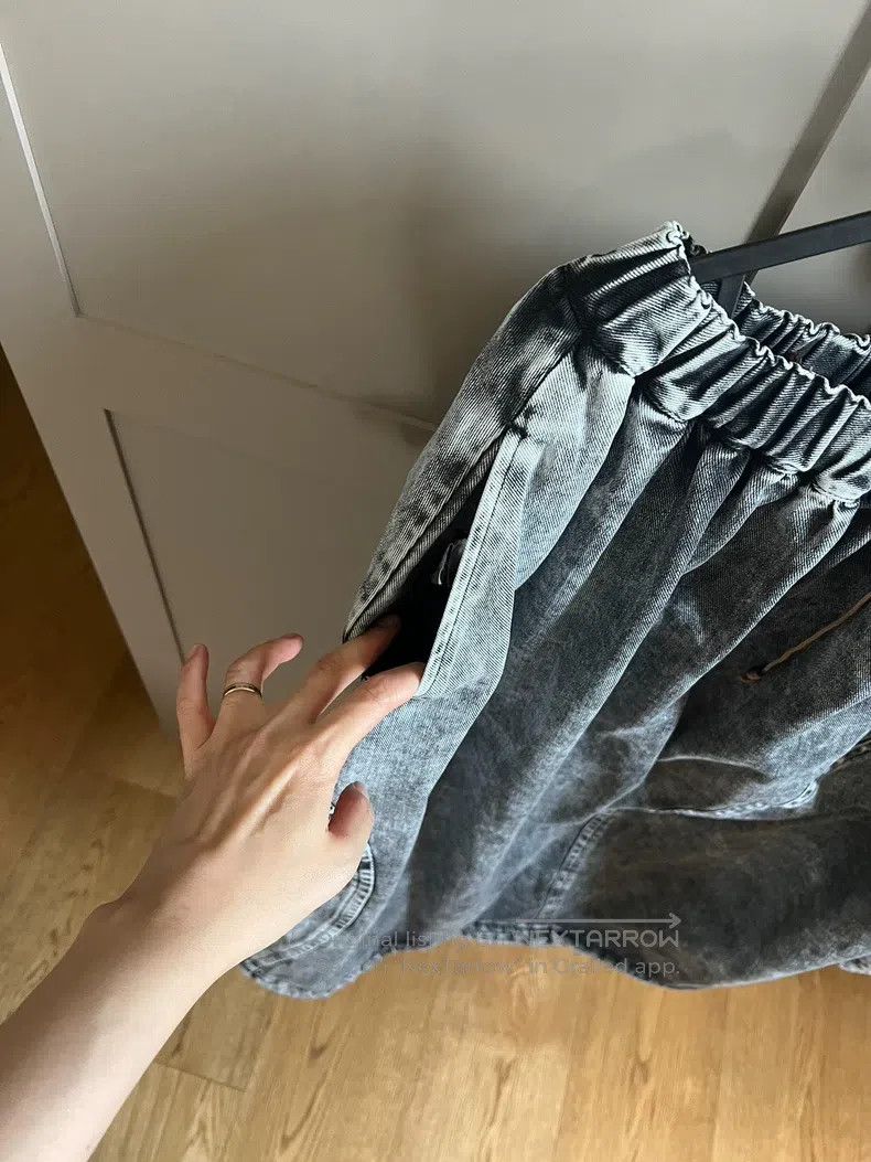 Comme Des Garcons size S Denim Skirt