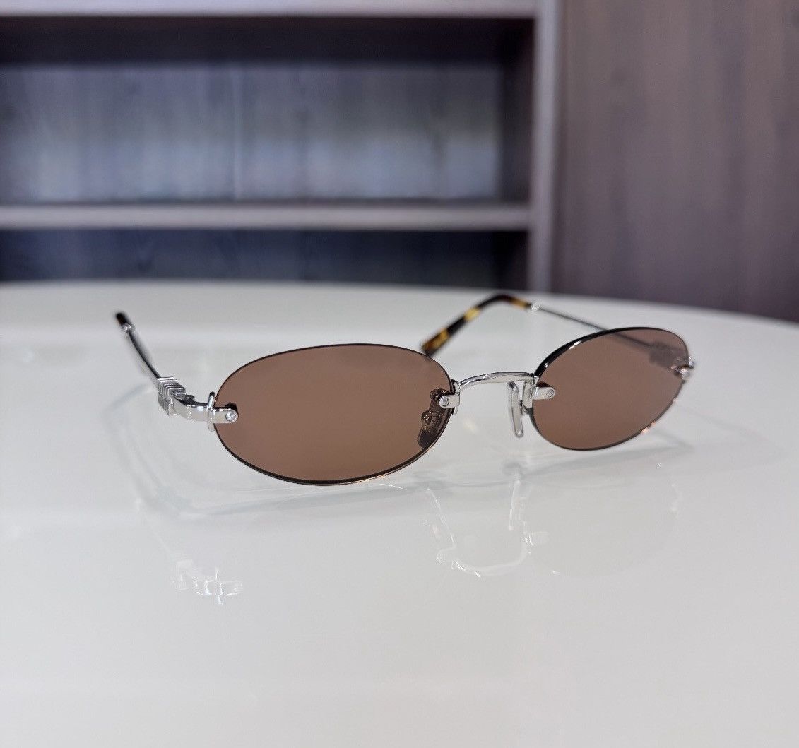 Miu Miu NEW Miu Miu sunglasses MU A54S 1BC90Q Size ONE SIZE - 4 Thumbnail