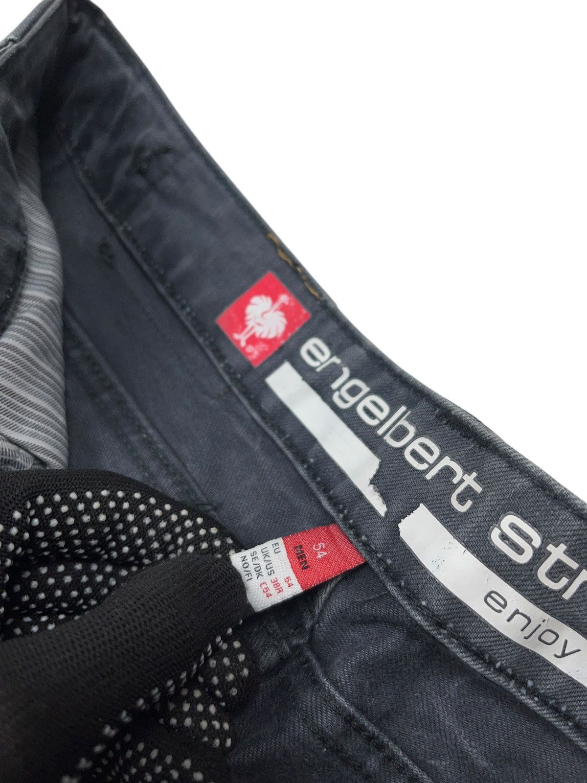 Stewart & Strauss × Vintage Vintage Engelbert Strauss Grey Washed Jeans Multi Pocket Size US 38 / EU 54 - 7 Thumbnail