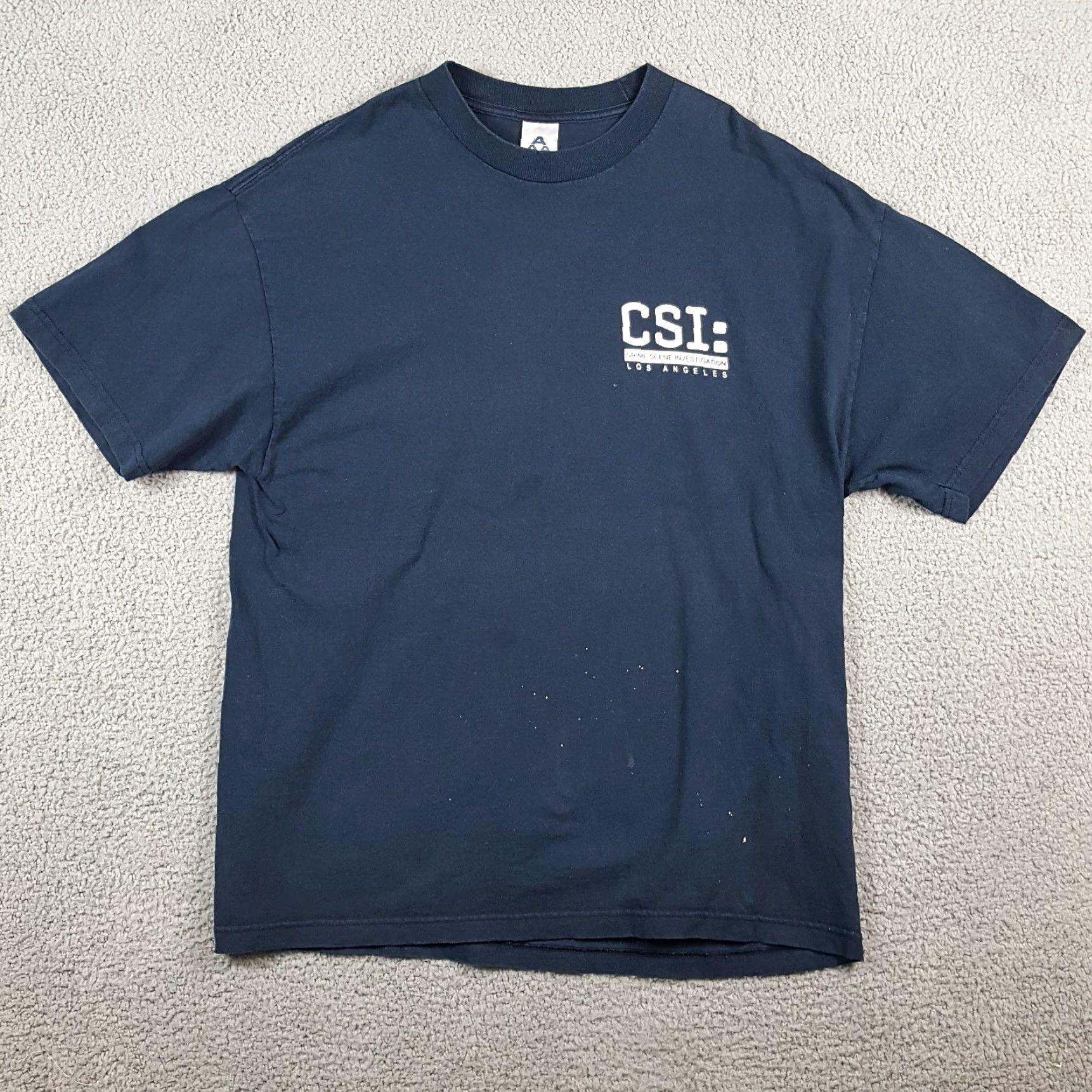 Vintage Vintage CSI Los Angeles TV Show T-Shirt Men XL Police Crime Y2K 90s 00s Cotton Size US XL / EU 56 / 4 - 2 Thumbnail
