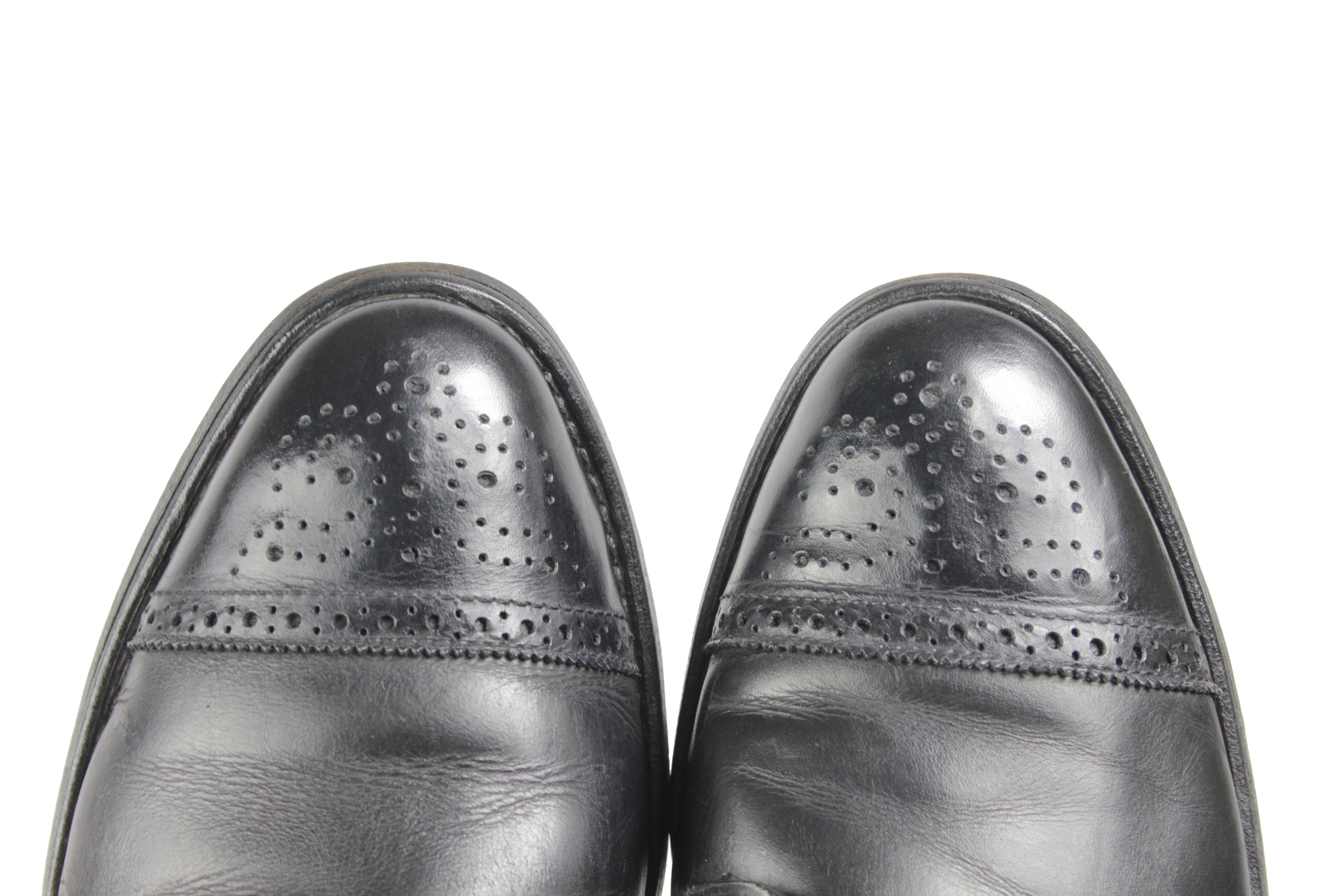 Allen Edmonds Sanford Cap Toe Oxford Shoes Made in USA Size US 12 / EU 45 - 9 Thumbnail
