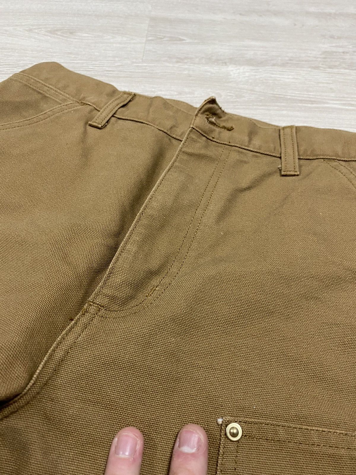 Carhartt Carhartt Streetwear Workwear Double Knee Cargo Pants Size 31 Size US 31 - 14 Thumbnail