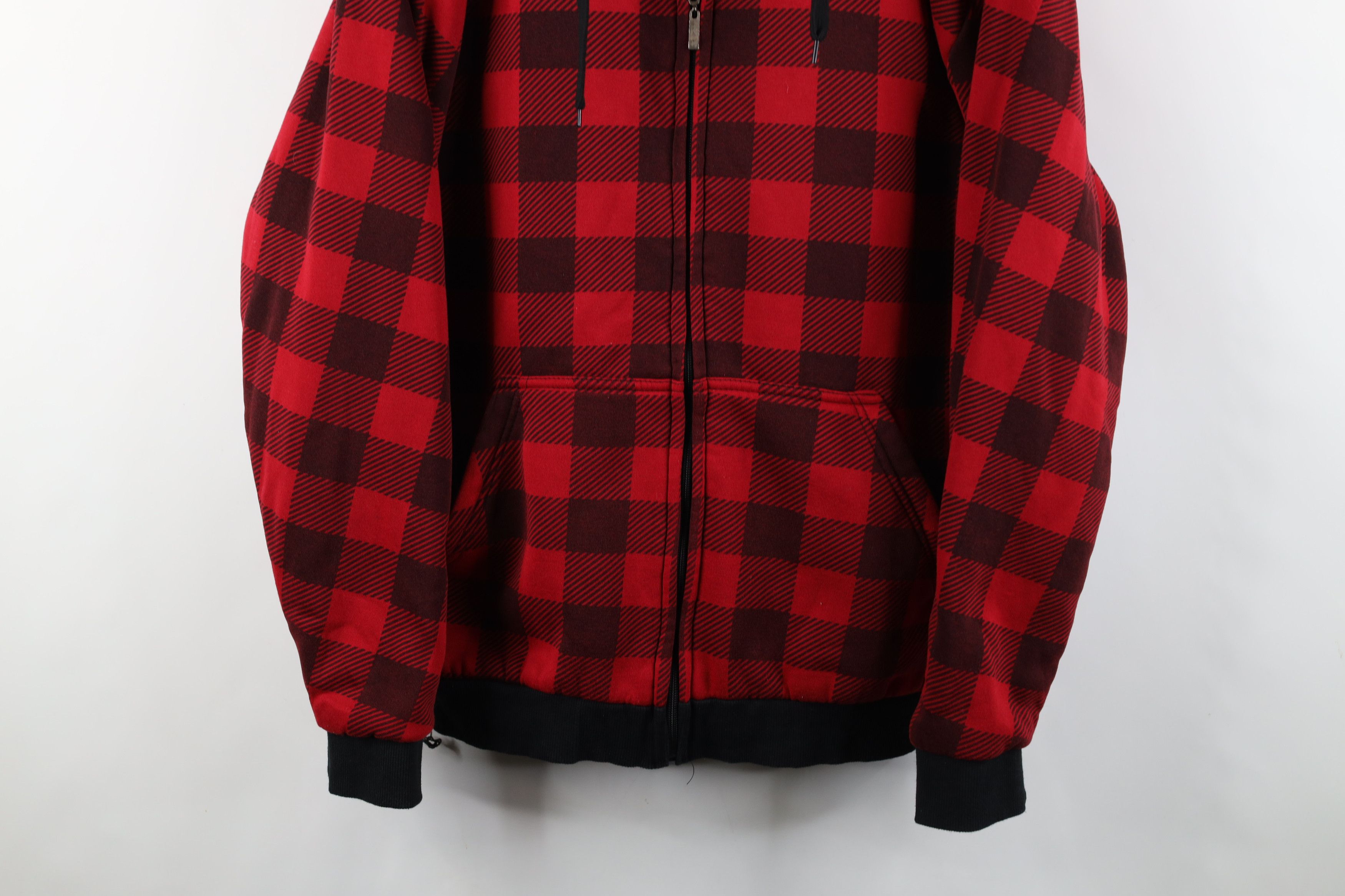 Vintage Vintage Y2K Streetwear Pile Fleece Lined Full Zip Hoodie Size US M / EU 48-50 / 2 - 3 Thumbnail
