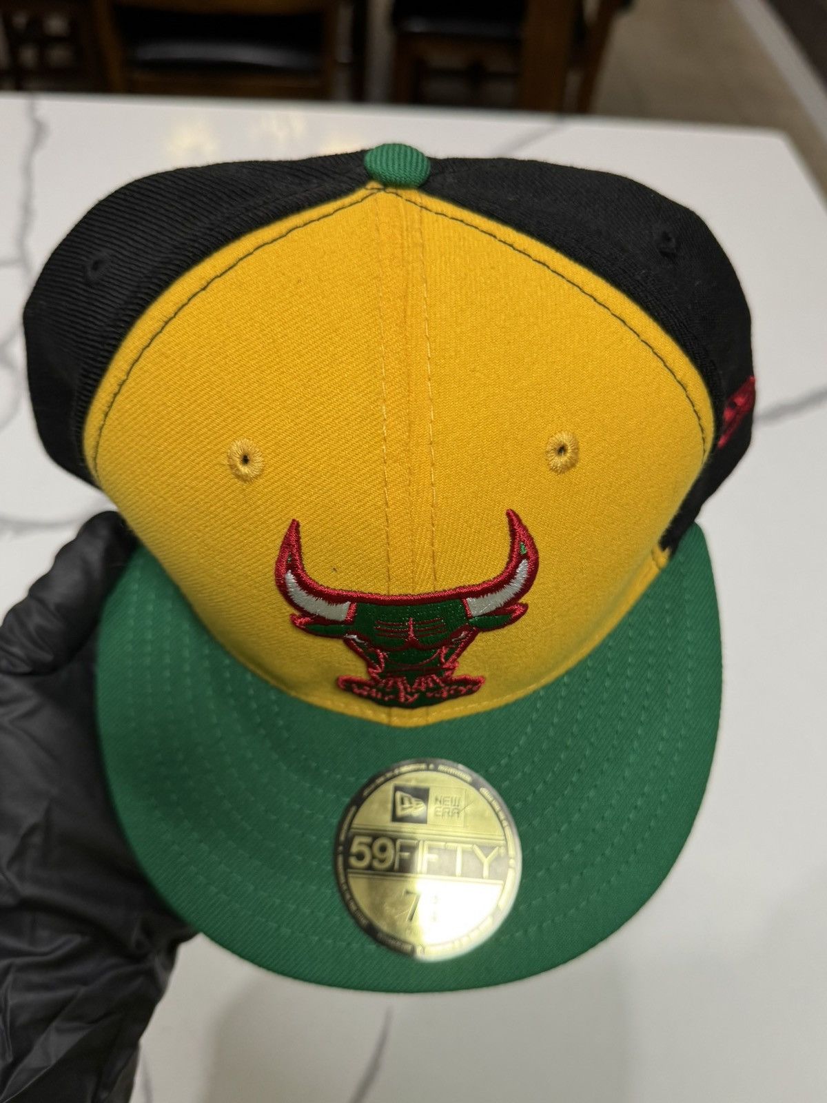 Hat Club × NBA × New Era New Era 59FIFTY World Block Chicago Bulls Hat Size ONE SIZE - 3 Thumbnail