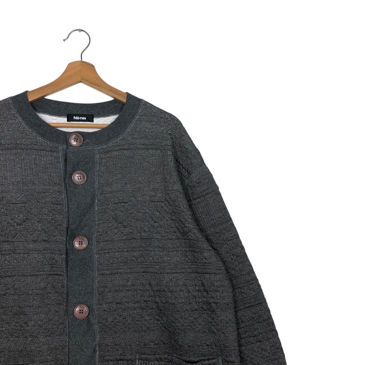Issey Miyake 📌Vintage Long Jacket Button Ne-Net Japan Issey Miyake Size US M / EU 48-50 / 2 - 8 Thumbnail
