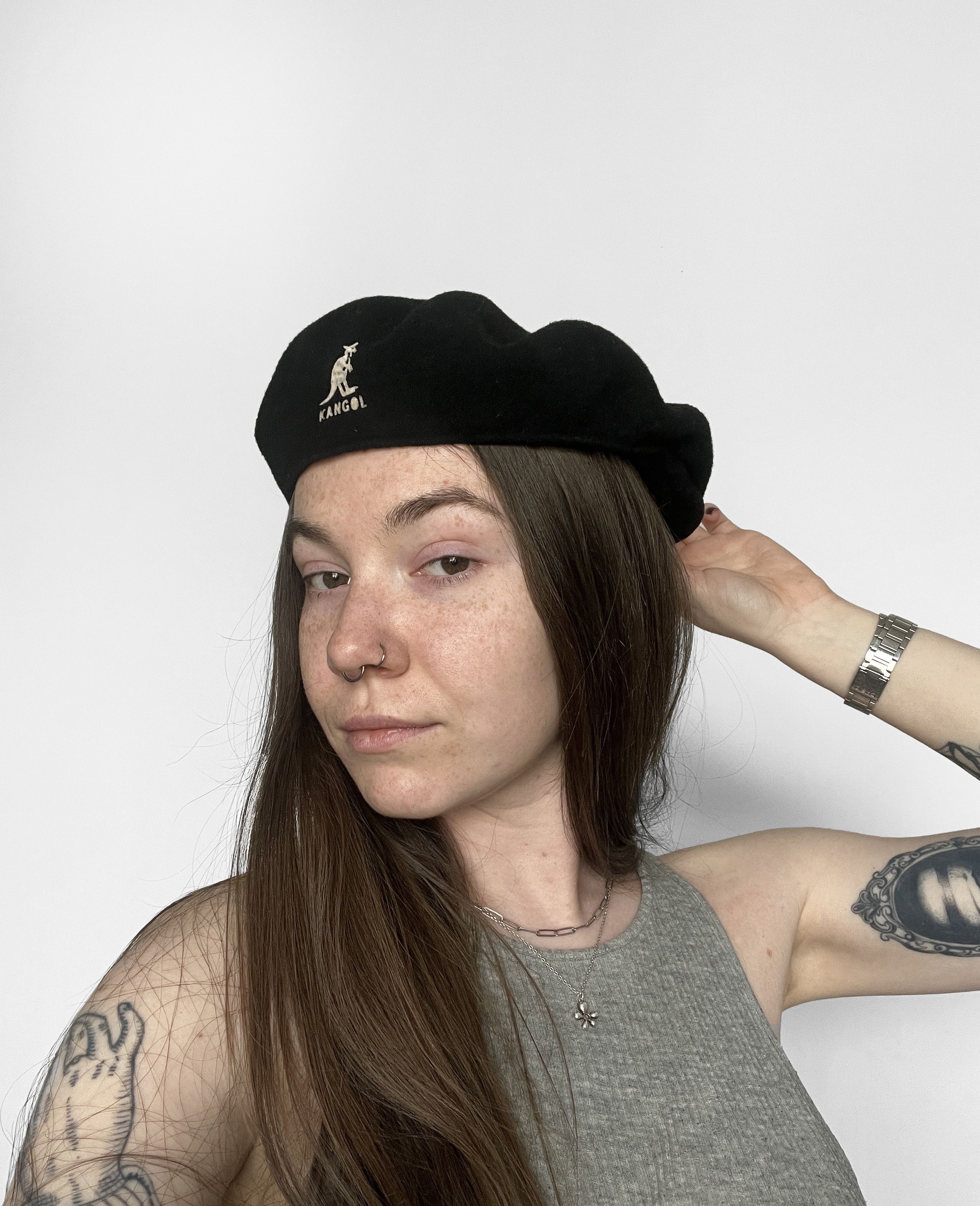 Kangol Kangol vintage wool beret hat logo Size ONE SIZE - 1 Thumbnail
