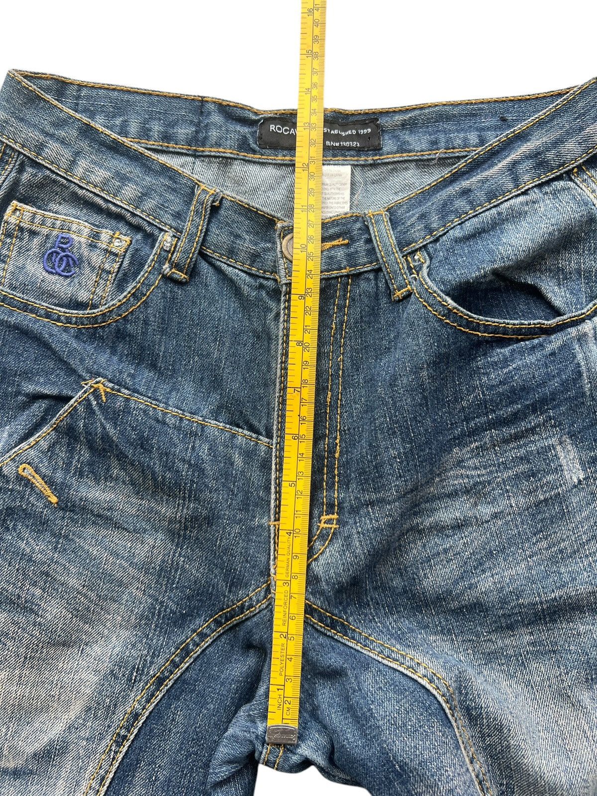 Rocawear Rocawear Wide Baggy Denim Jeans 29x29 Size US 29 - 11 Thumbnail