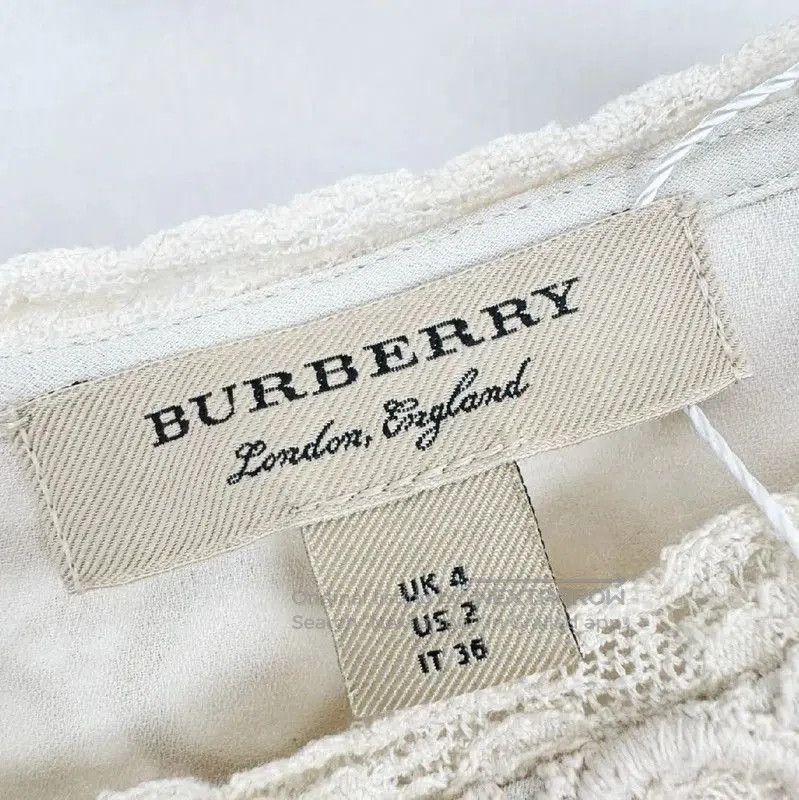 Burberry Burberry Off-White Women's Dress in XS Size. Size XS / US 0-2 / IT 36-38 - 4 Thumbnail