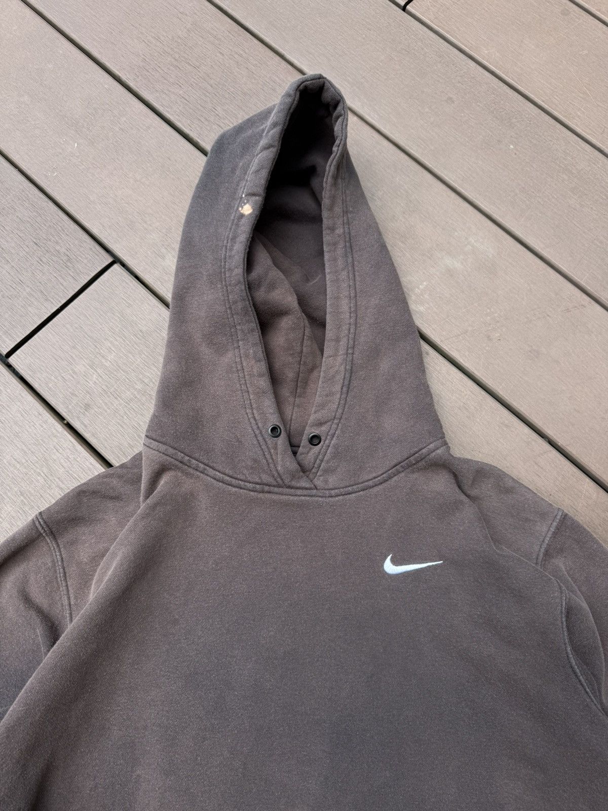 Nike brown small swoosh nike boxing hoodie Size US M / EU 48-50 / 2 - 4 Thumbnail