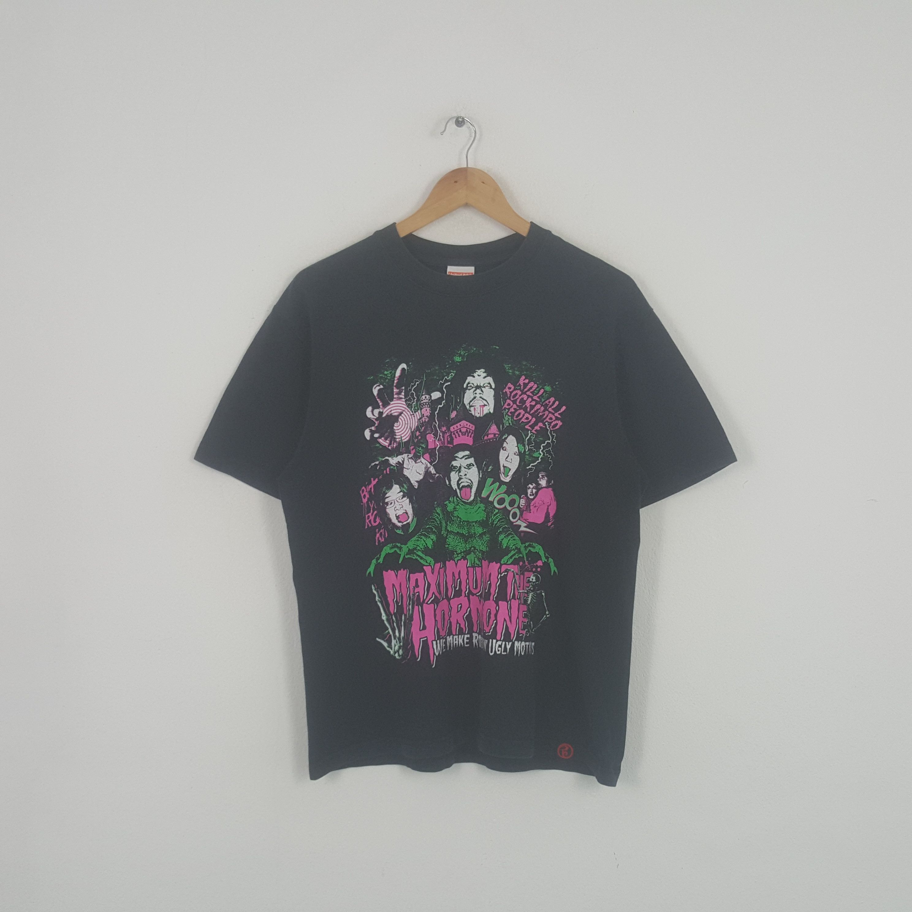 Band Tees × Vintage Vintage Maximum The Hormone Japanese Heavy Metal Tshirt Size US L / EU 52-54 / 3 - 1 Thumbnail