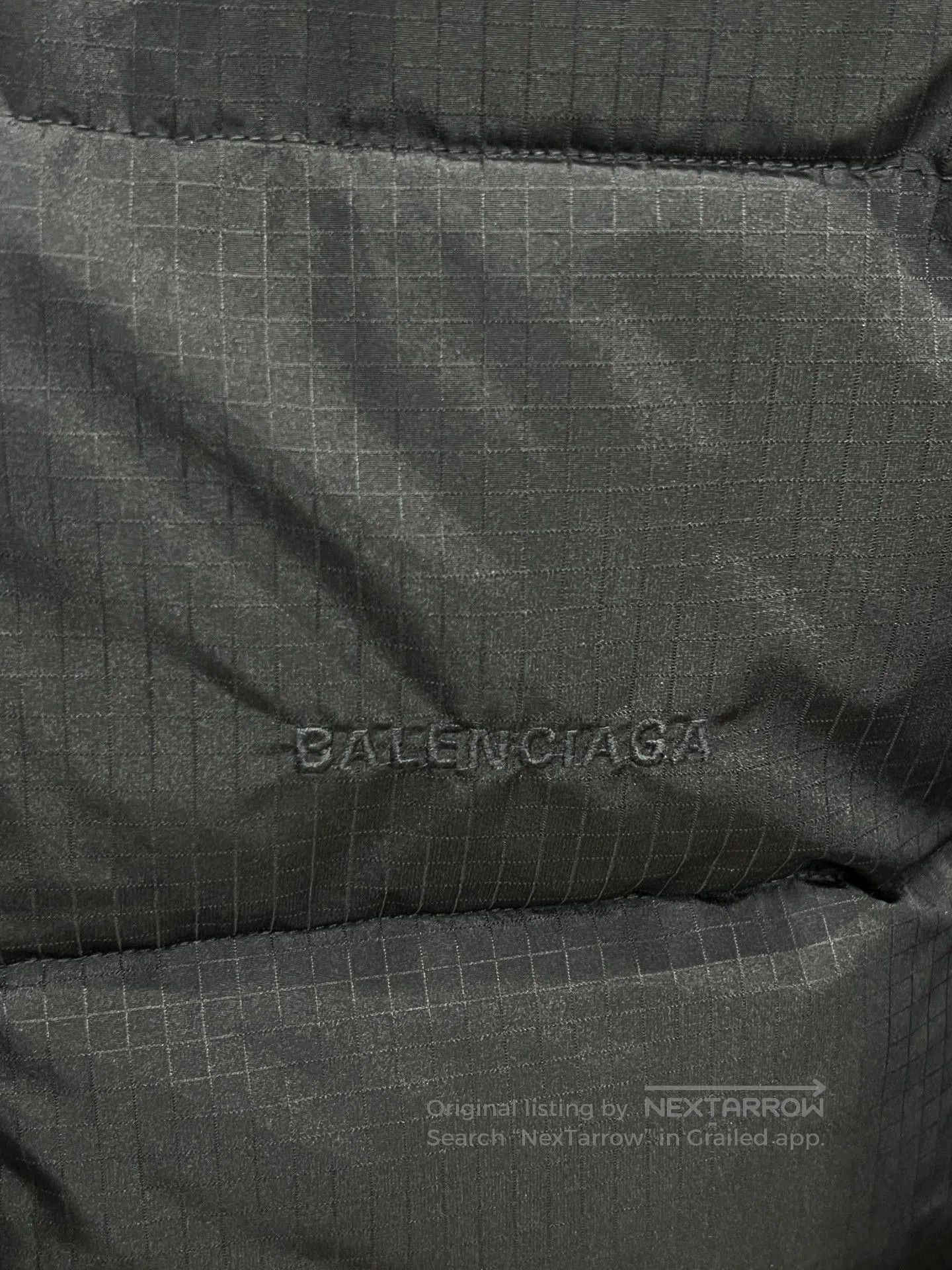 Balenciaga Balenciaga Embroidered Logo Hooded Puffer. Size US L / EU 52-54 / 3 - 3 Thumbnail
