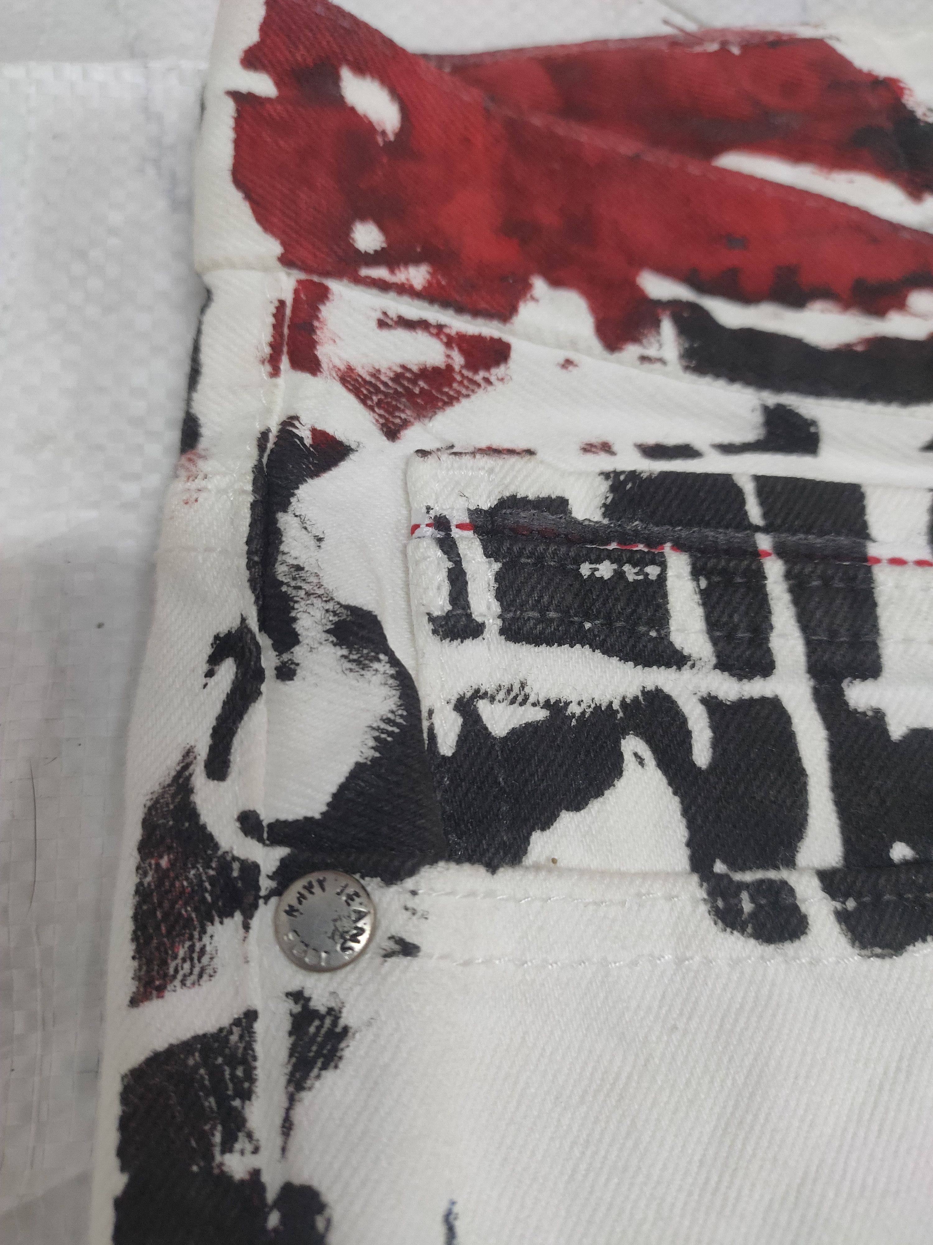 Seditionaries Rare!! Punk sex pistol custom jeans Size US 33 - 7 Thumbnail