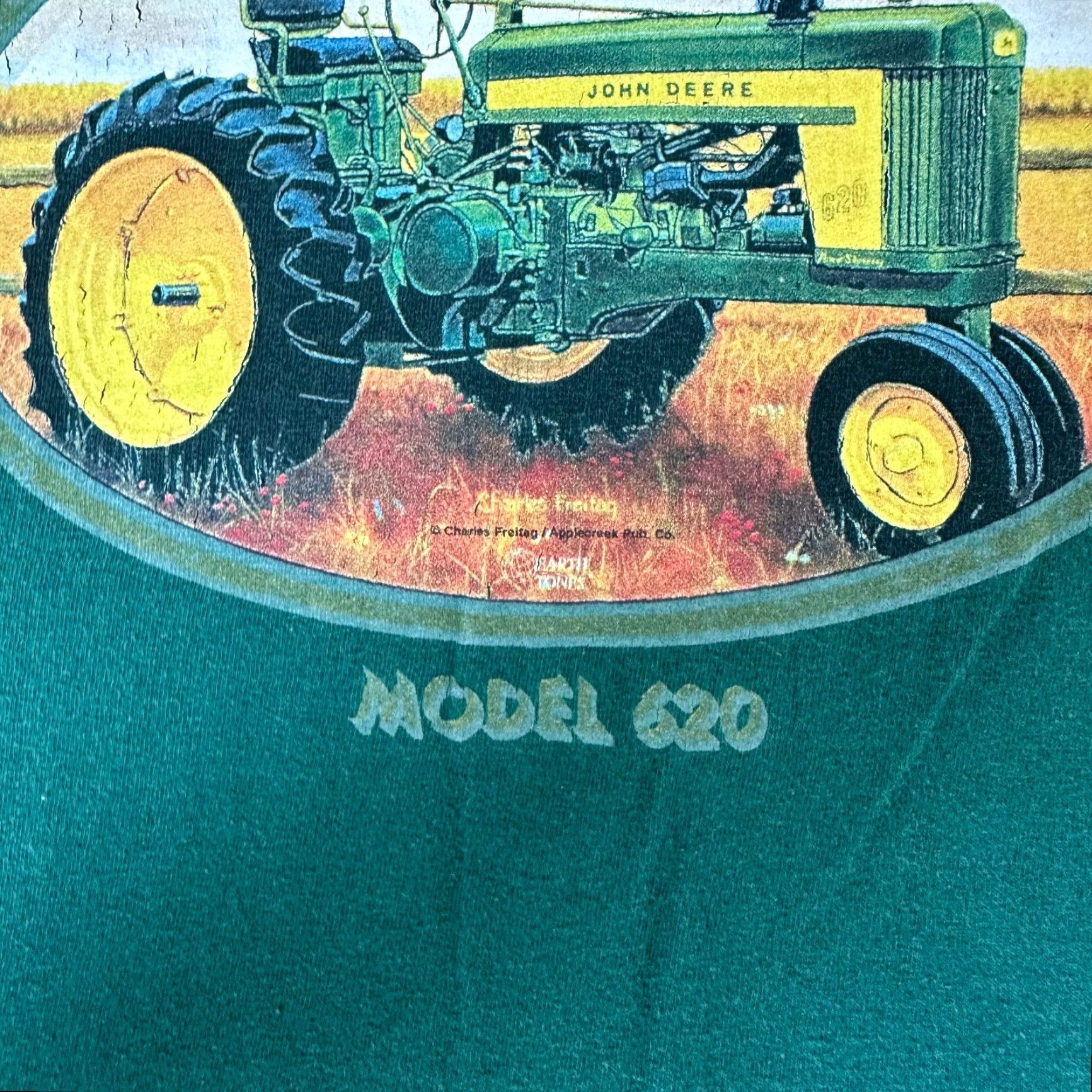 Vintage VINTAGE Tractor Shirt Mens M Green Deere Seed Corn Farmer John Casual Shirt Size US M / EU 48-50 / 2 - 3 Thumbnail