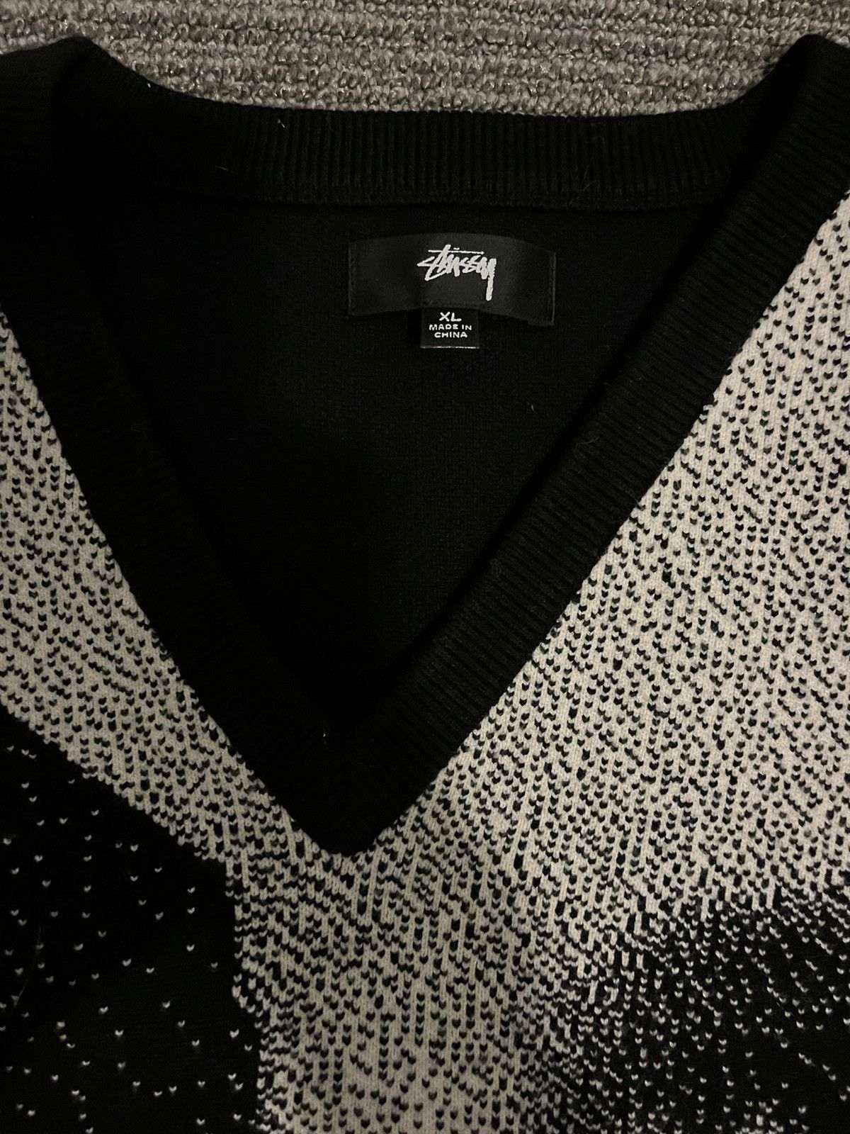 Stussy Stussy Jacquard Face Vest | Grailed