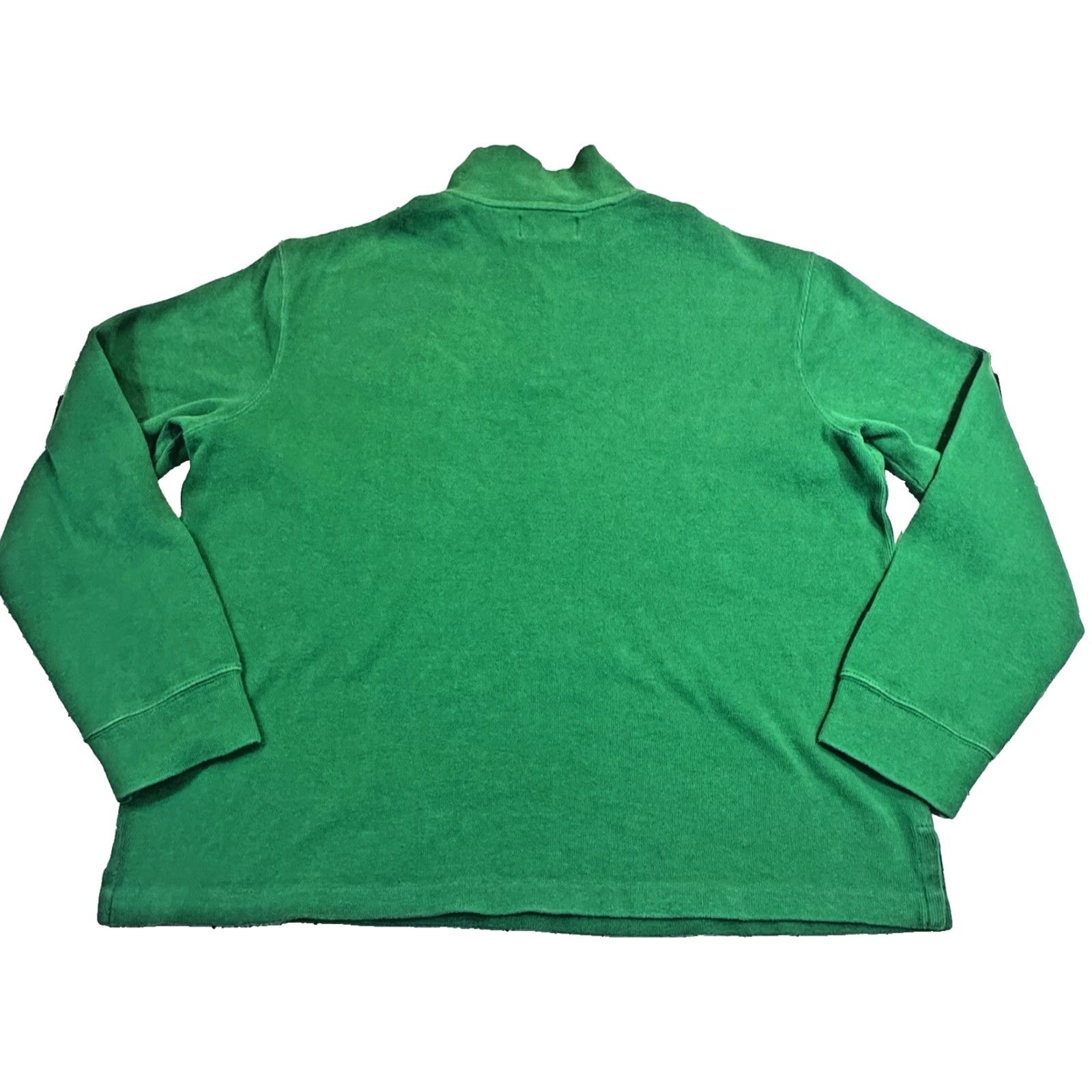 Polo Ralph Lauren Polo Ralph Lauren Big Pony Stampede Green 1/4 Zip 100% Cotton Long Sleeve XL Shirt Mens Vintage Classic 90s College Preppy Size US XL / EU 56 / 4 - 6 Thumbnail