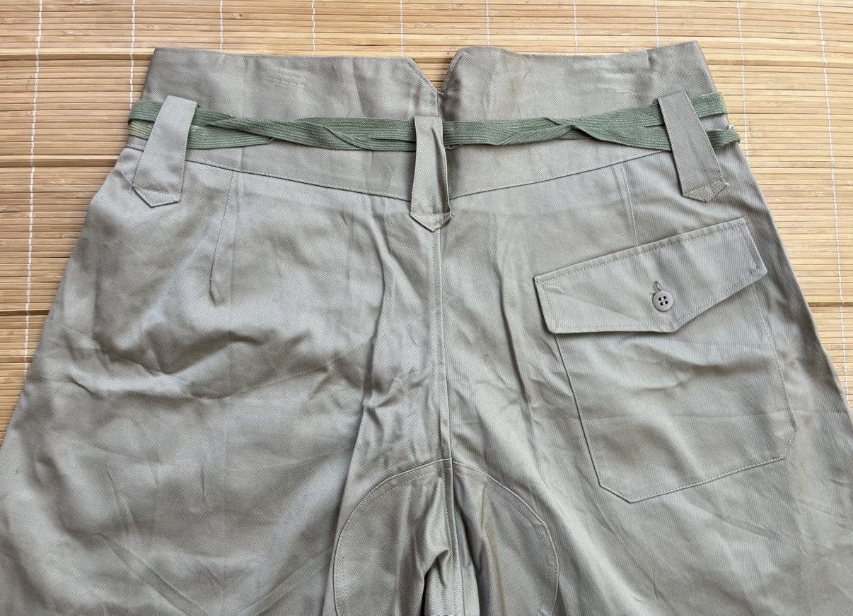 Vintage Vtg 60s Japanese work pants inspired IJA 40s riding pants Size US 35 - 14 Thumbnail