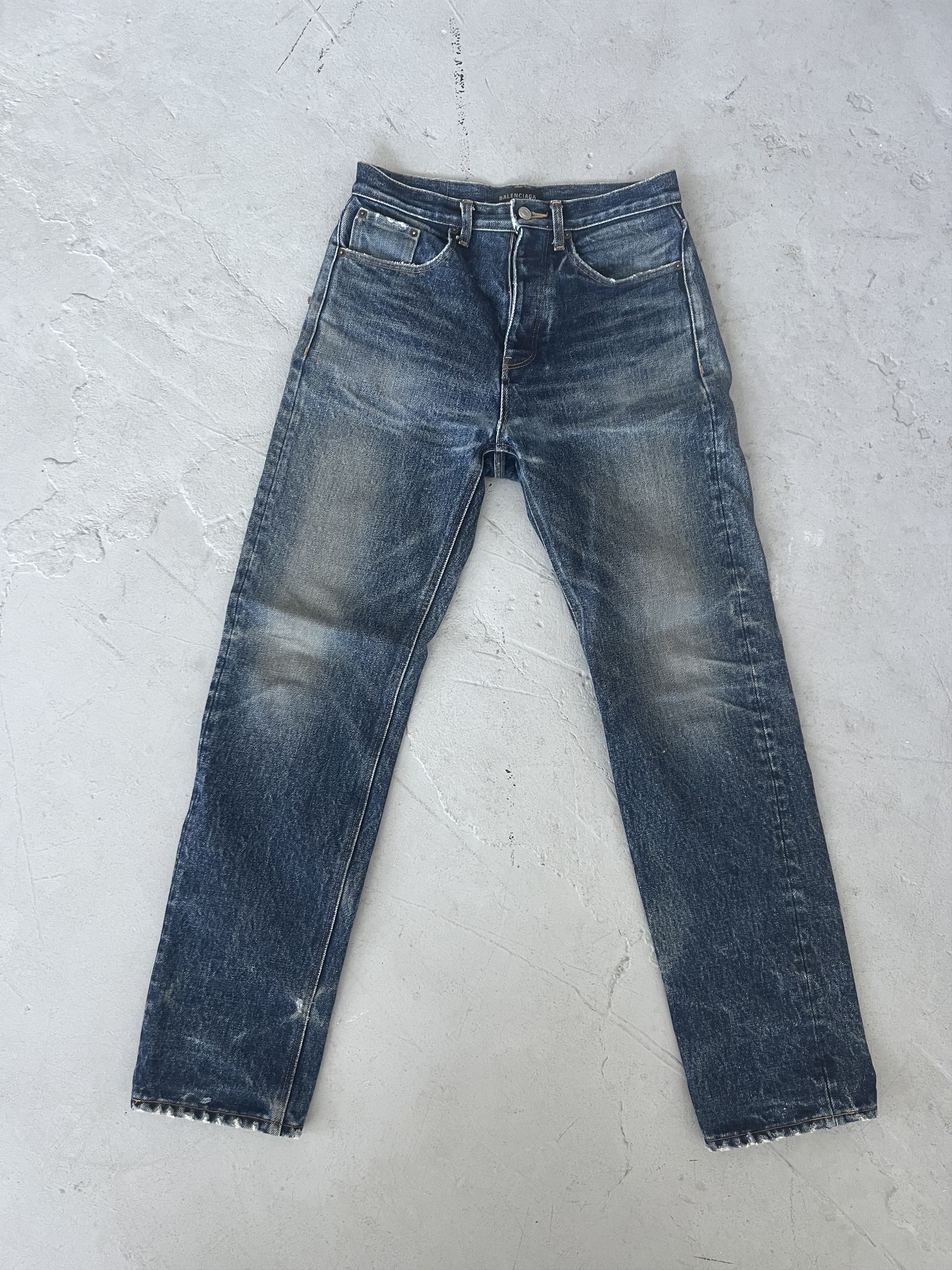 Balenciaga Japanese denim Size US 32 / EU 48 - 1 Thumbnail