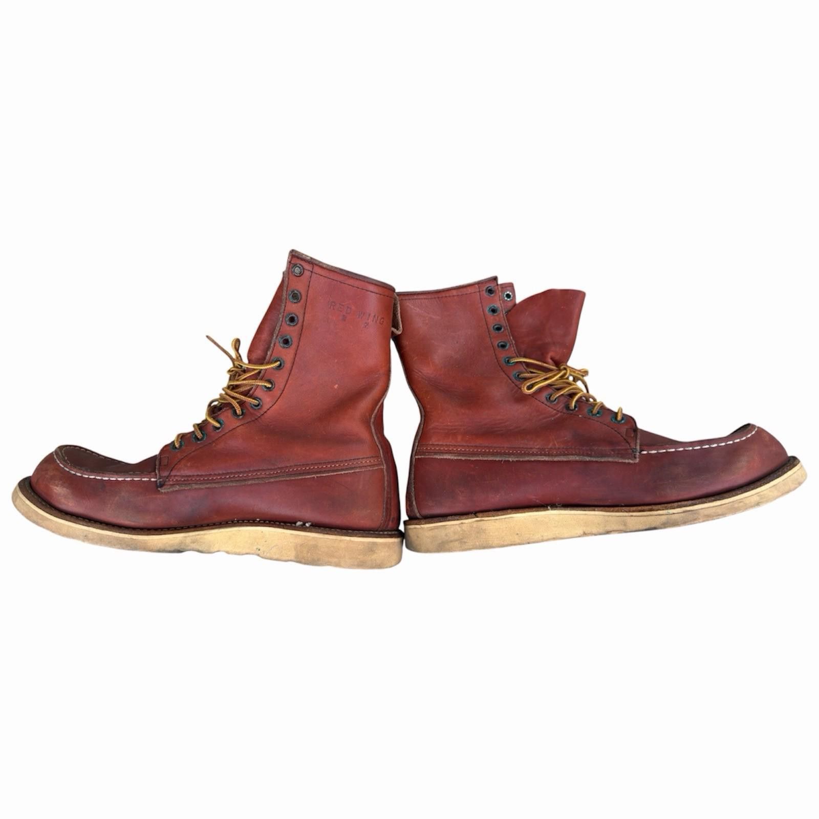 Other 90’s Red Wing Moc Toe 877 Irish Setter Boots #0430 Sz. 13 Size US 11 / EU 44 - 9 Thumbnail