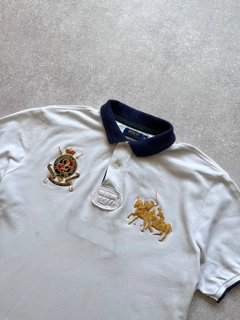 Polo Ralph Lauren × Vintage Vintage Polo Ralph Lauren Chief Keef Style Shirt XL Size US XL / EU 56 / 4 - 3 Thumbnail