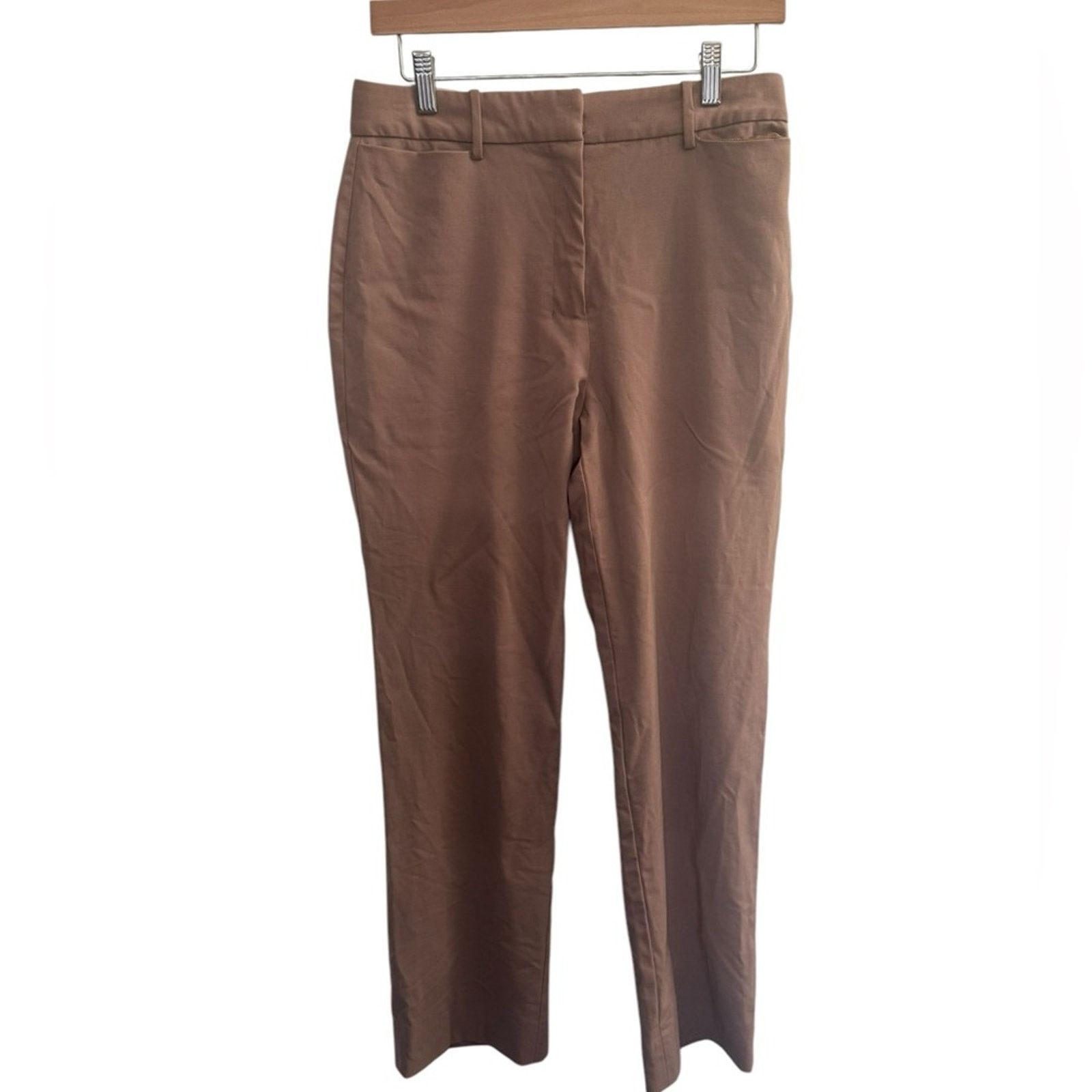 Designer M.M.LaFleur Smith Camel Wool Pants 4 Size 27" / US 4 / IT 40 - 2 Thumbnail