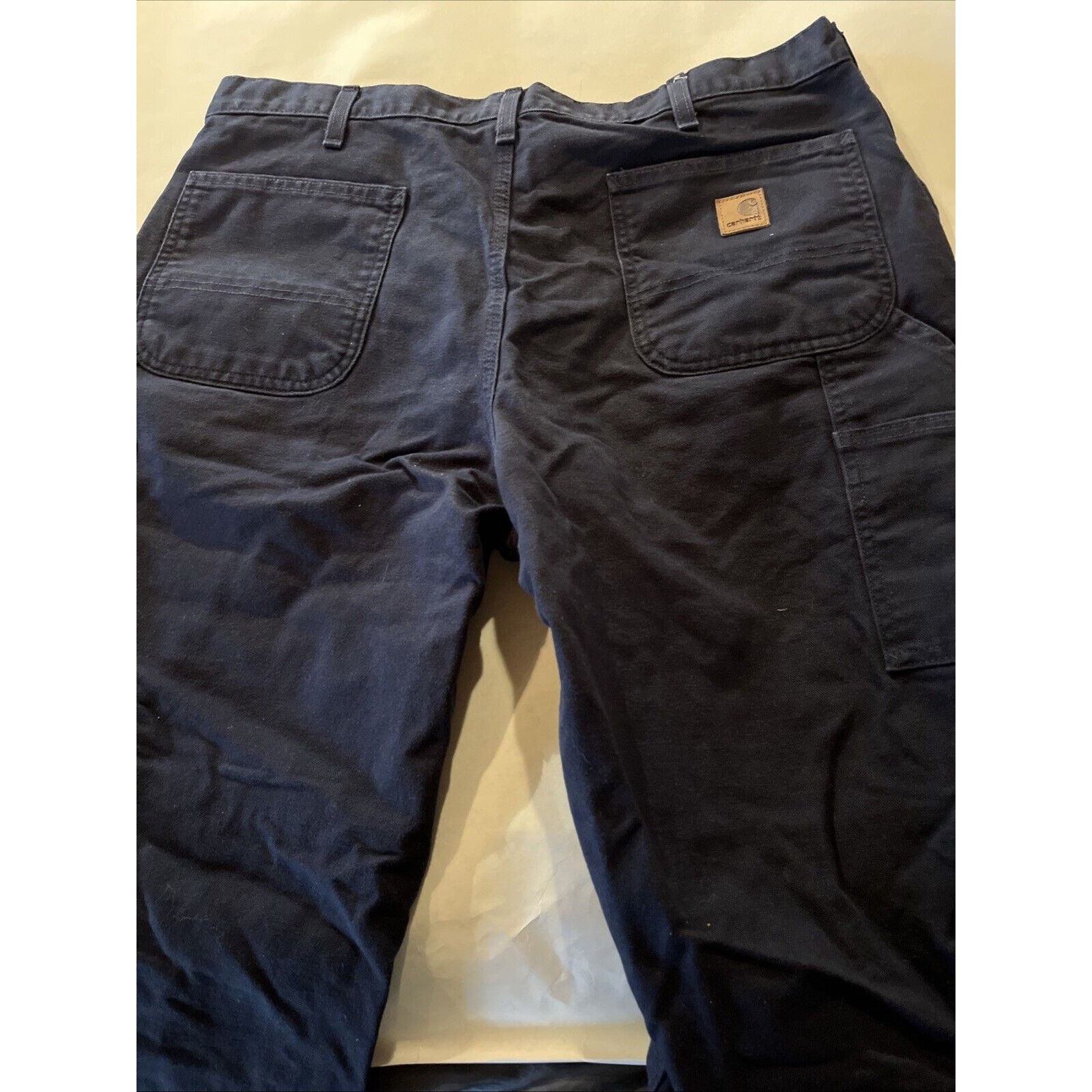 Carhartt Carhartt Men’s 38x32 Duck Canvas Carpenter Pants Work Navy Size US 38 / EU 54 - 11 Thumbnail