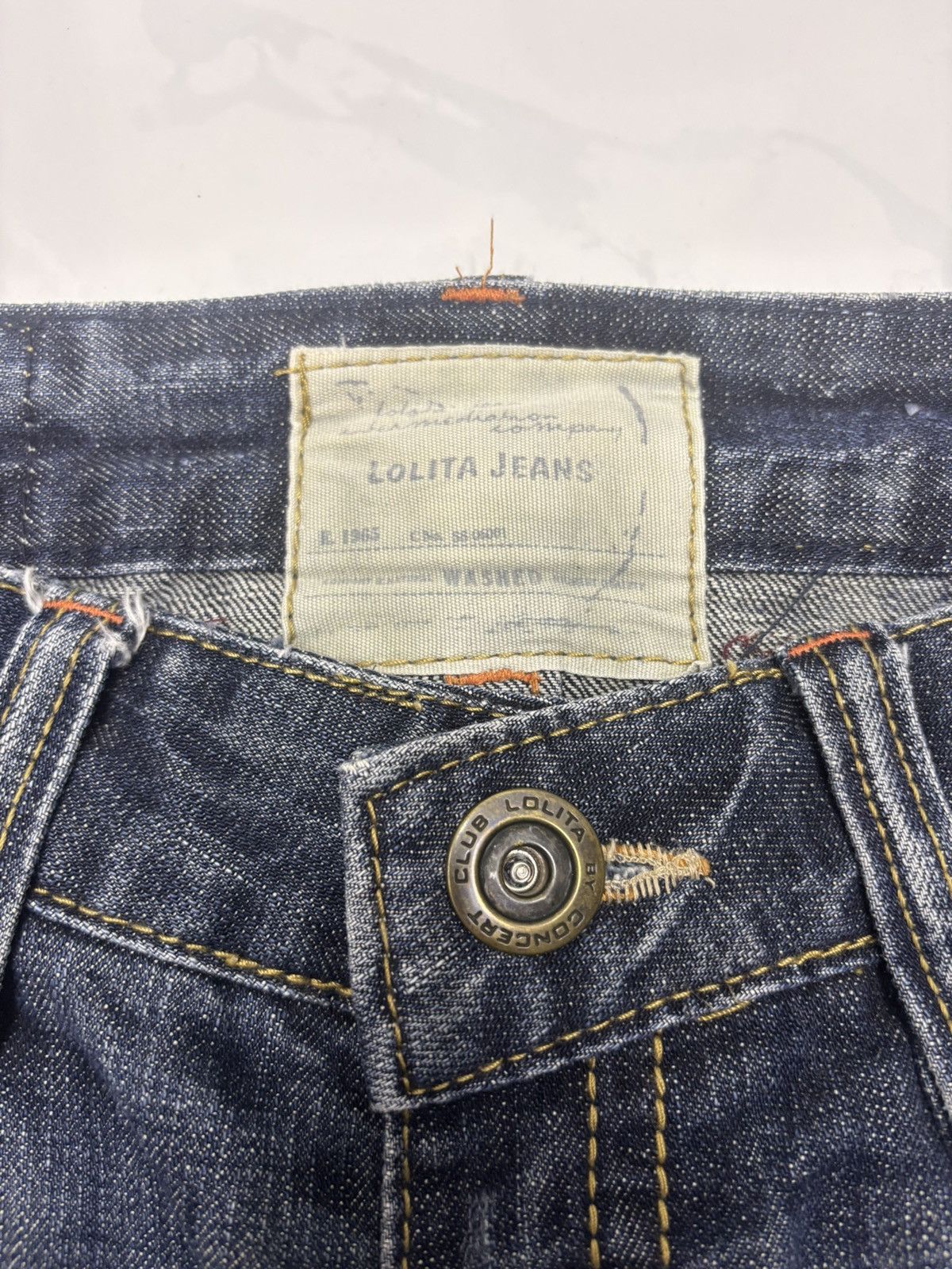 Beauty Beast × Japanese Brand Vintage Flare Jeans Lolita Brand Bootcut Distressed Denim Size 29" - 10 Thumbnail