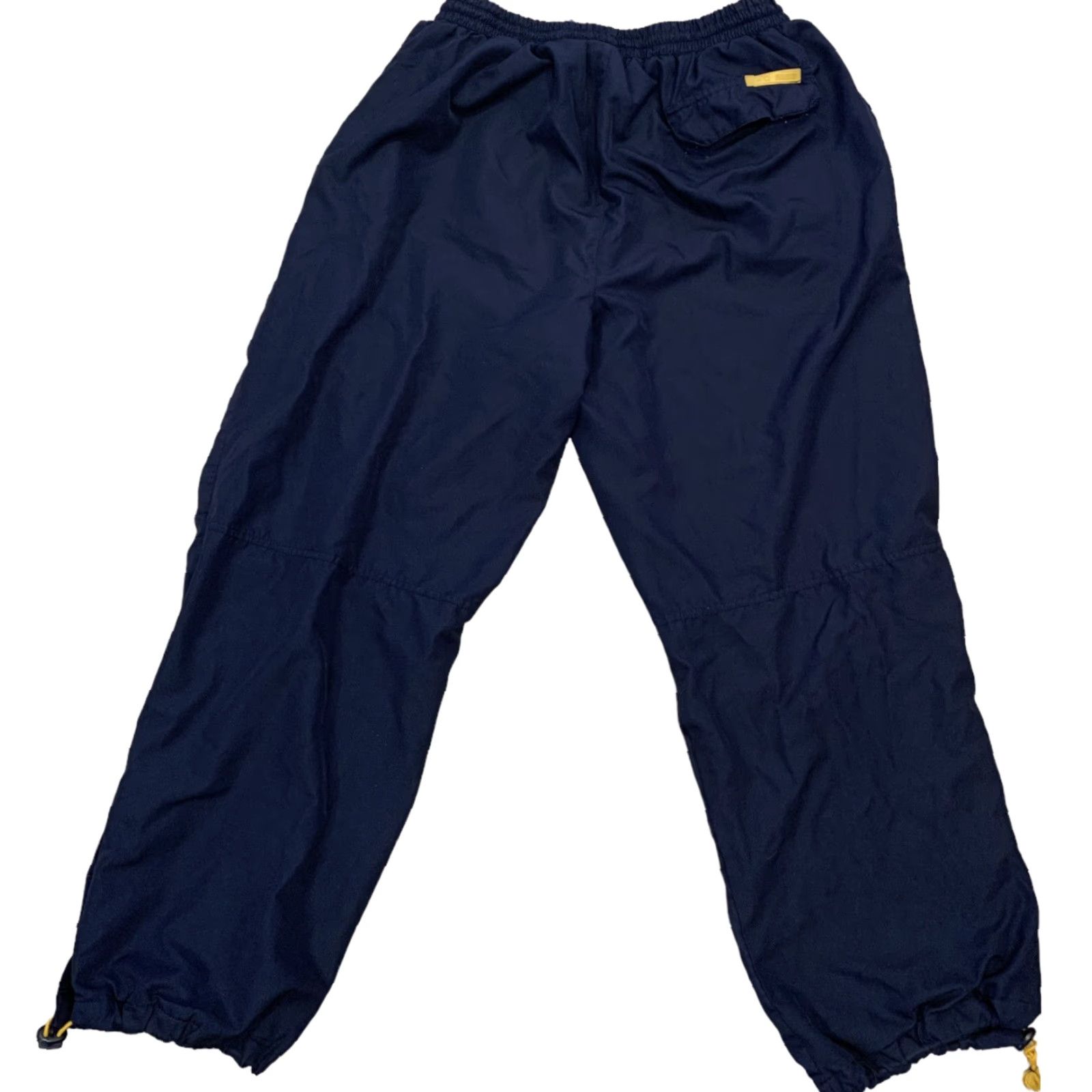 Starter VINTAGE Starter Track Pants Size Large Pockets Drawstring Blue 90s Sports Logo Men Pants Regular Large Blue Size US 33 - 2 Thumbnail
