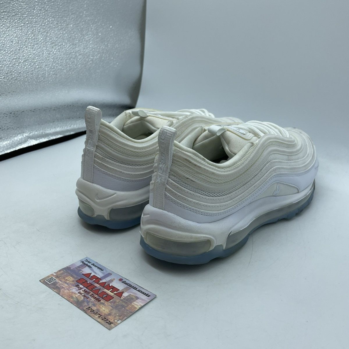 Nike Air max 97 white ice Size US 9.5 / EU 42-43 - 5 Thumbnail