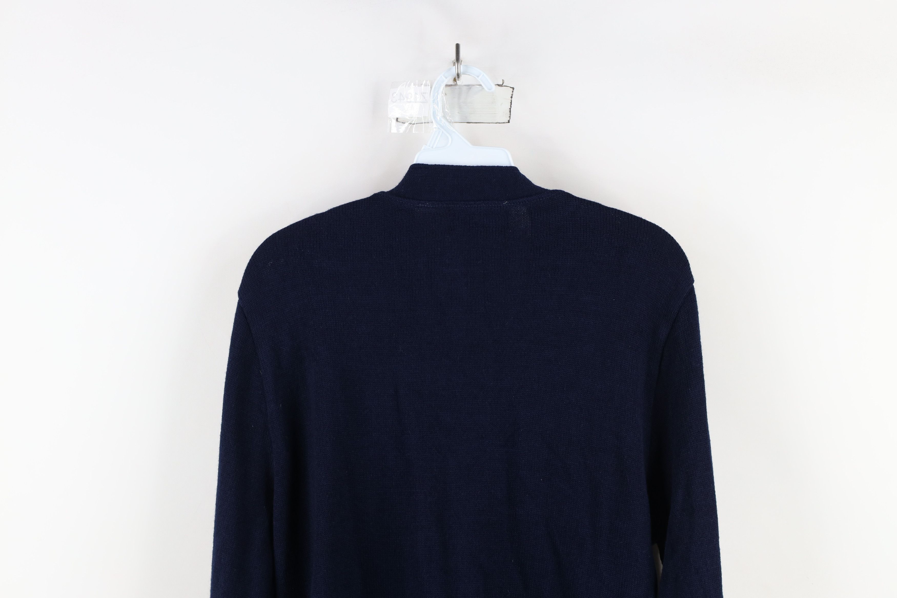 Vintage Vintage 70s Streetwear Ribbed Cable Knit Cardigan Sweater Size US M / EU 48-50 / 2 - 9 Thumbnail