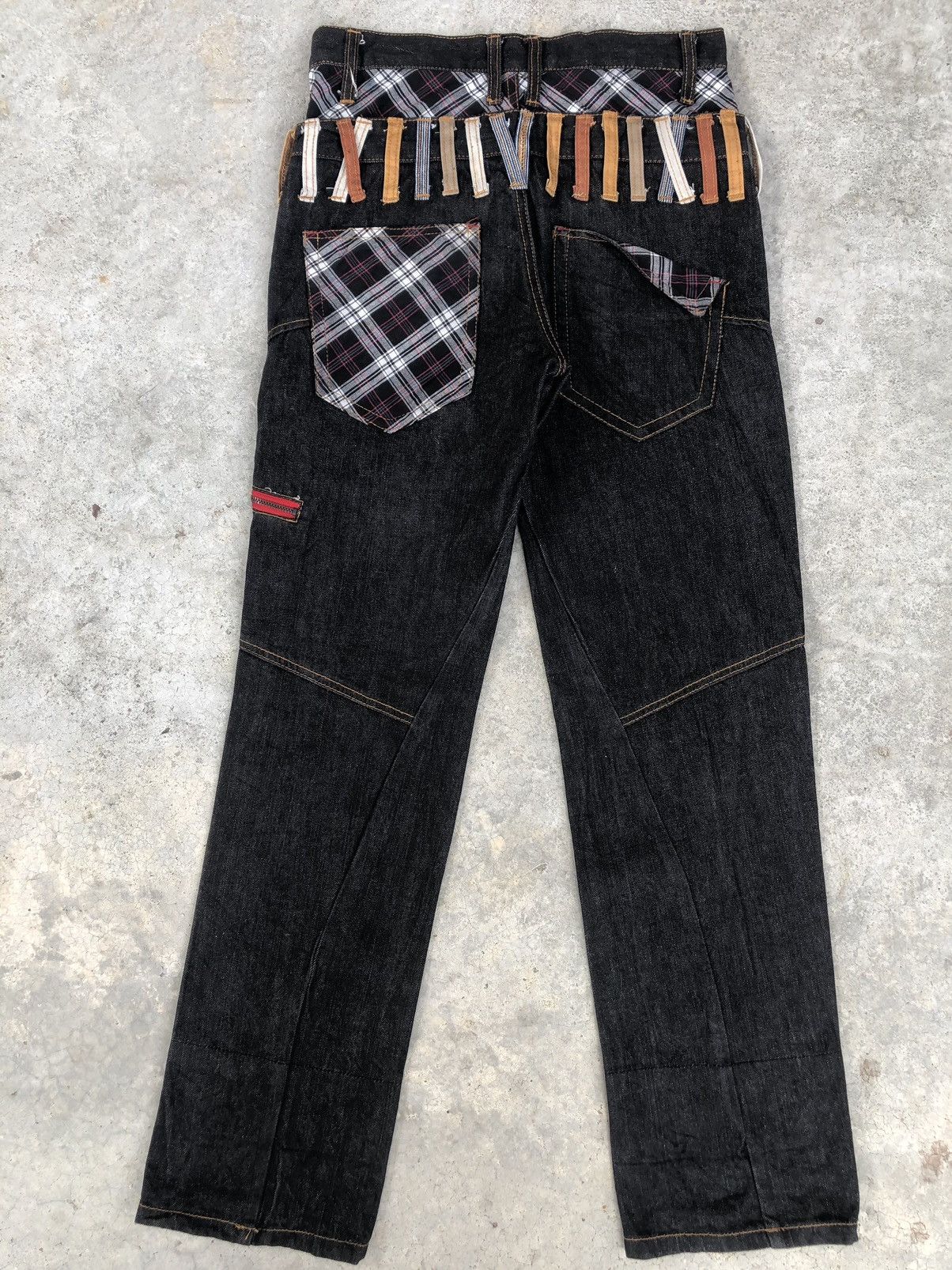 Hysteric Glamour Japanese Nylaus Double Waist Distressed Jeans Size US 30 / EU 46 - 2 Thumbnail