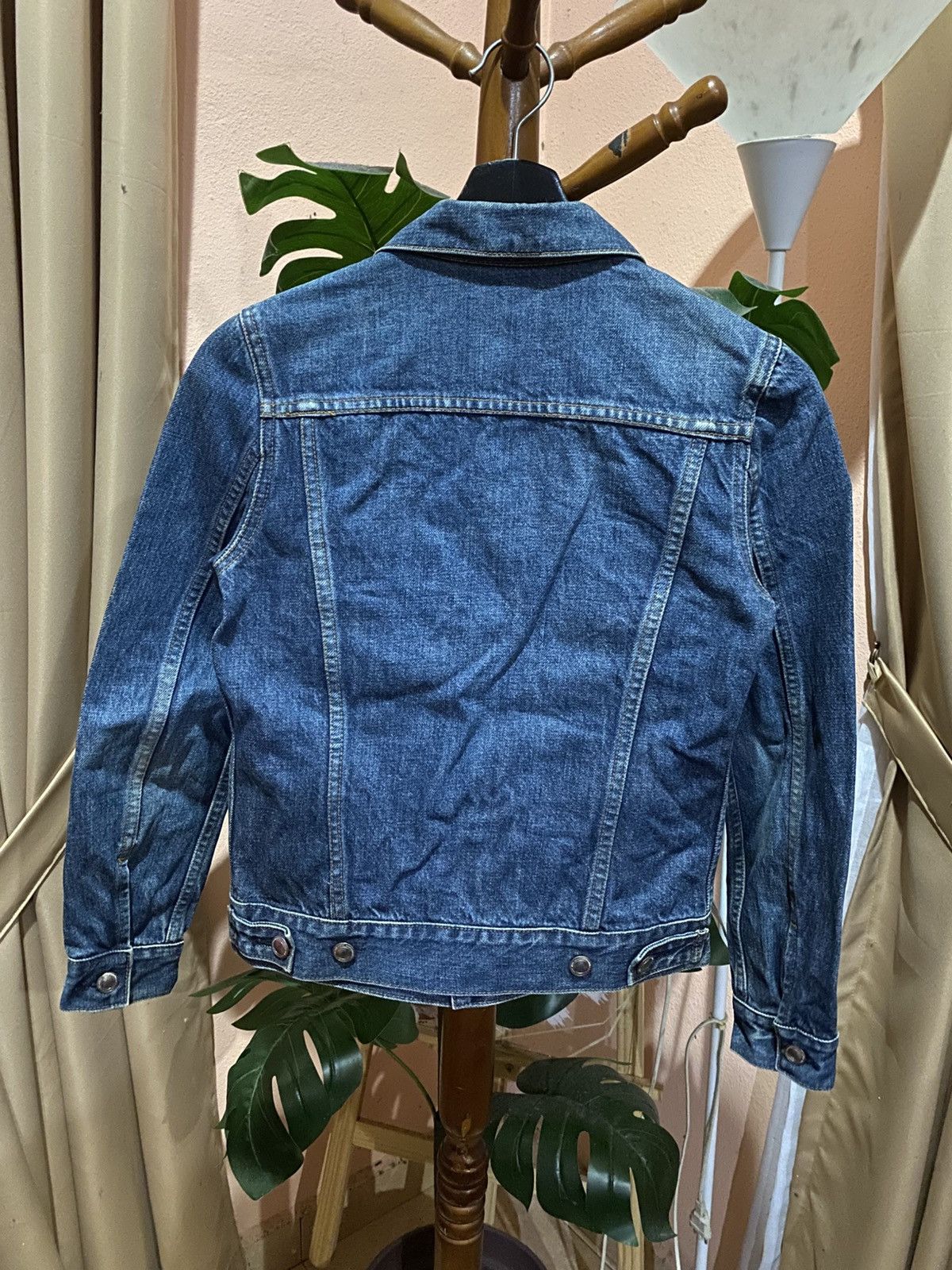 Japanese Brand Vintage Japanese Denim Jacket by Green – Made in Japan Size US XXS / EU 40 - 9 Thumbnail