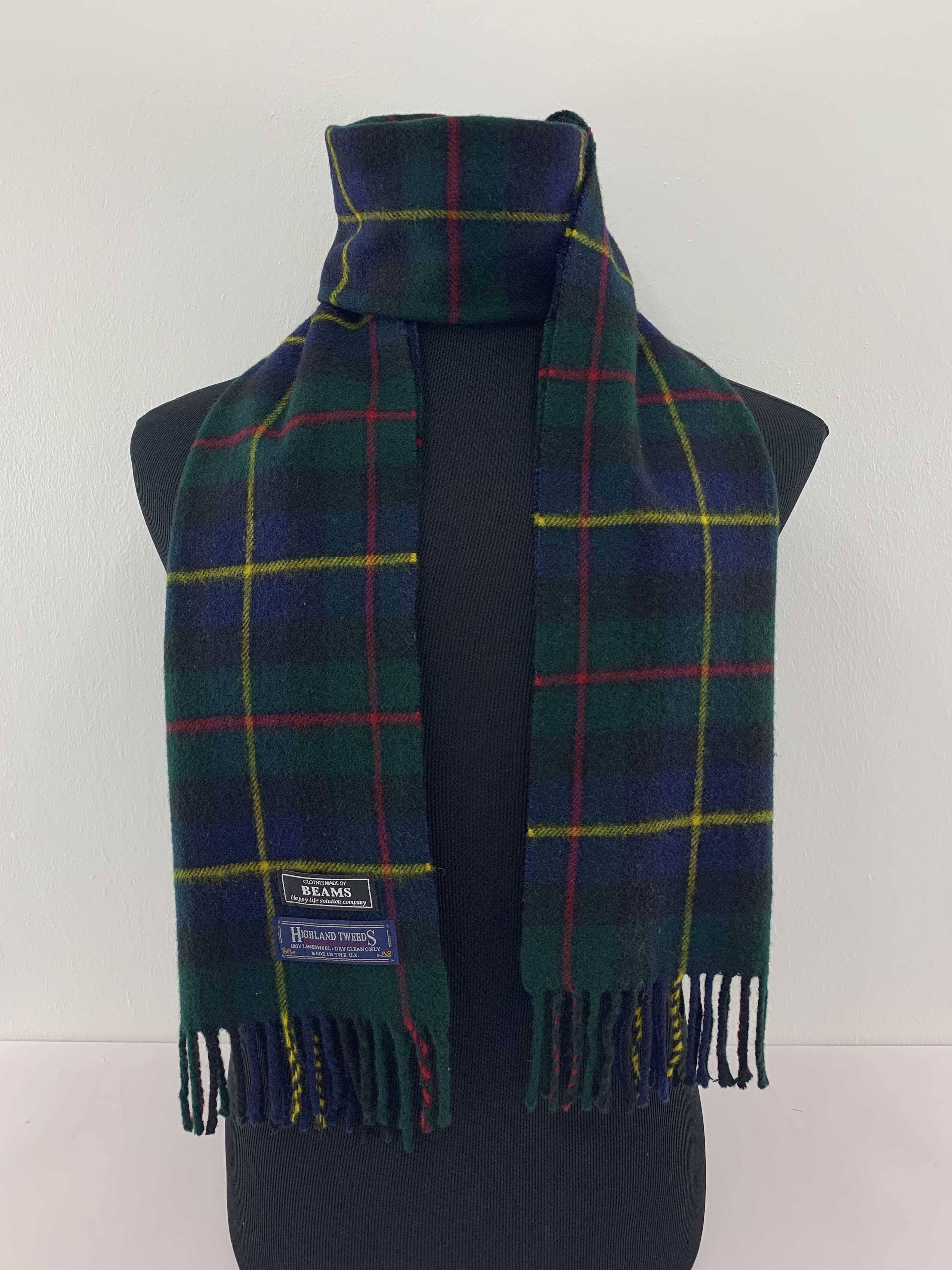 Beams Japan Beams Scarf Wool Muffler Neck Wrap BL4271 Size ONE SIZE - 1 Thumbnail