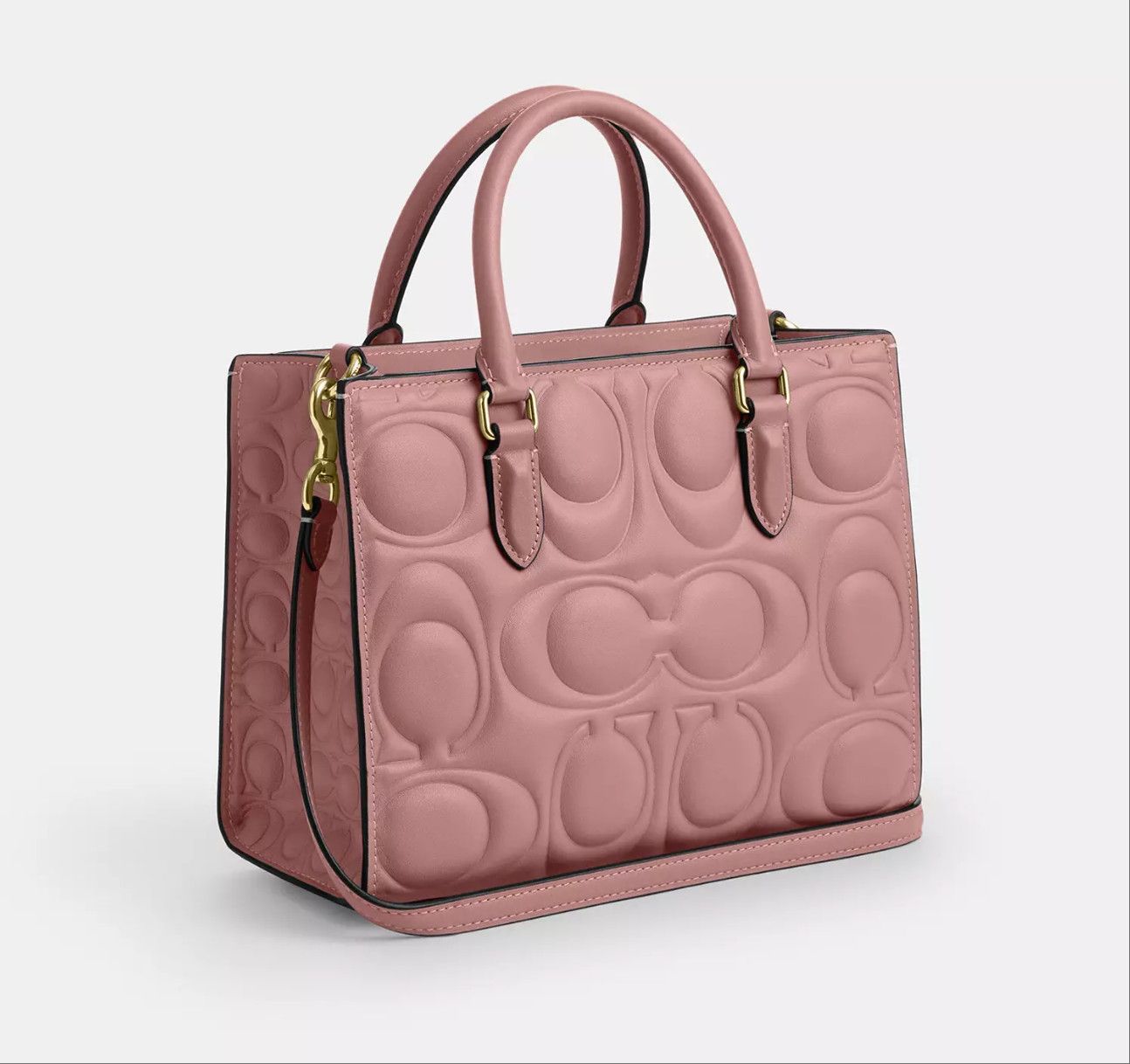 Coach Maggie Small Tote Bag In Signature Leather CY670 Size ONE SIZE - 9 Thumbnail