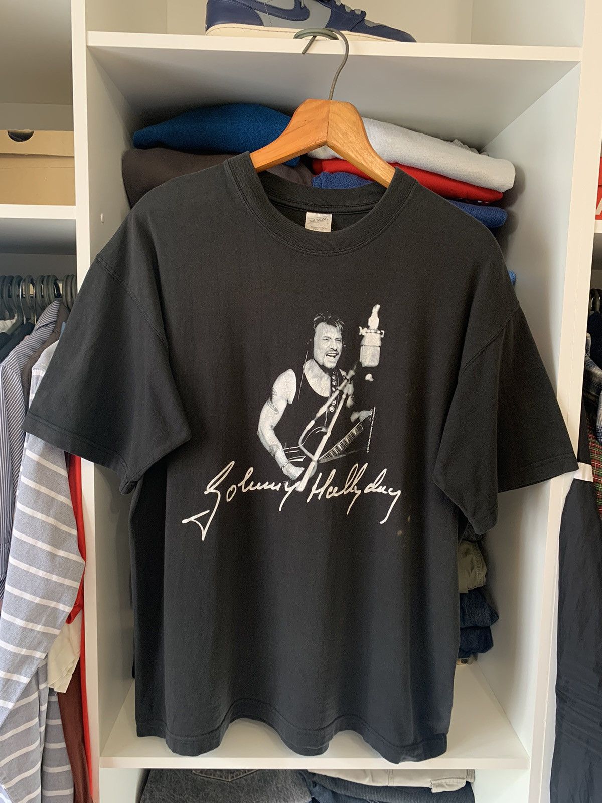 T-shirt Johnny Hallyday - Noir - Taille L - Homme - Neuf Sans étiquettes