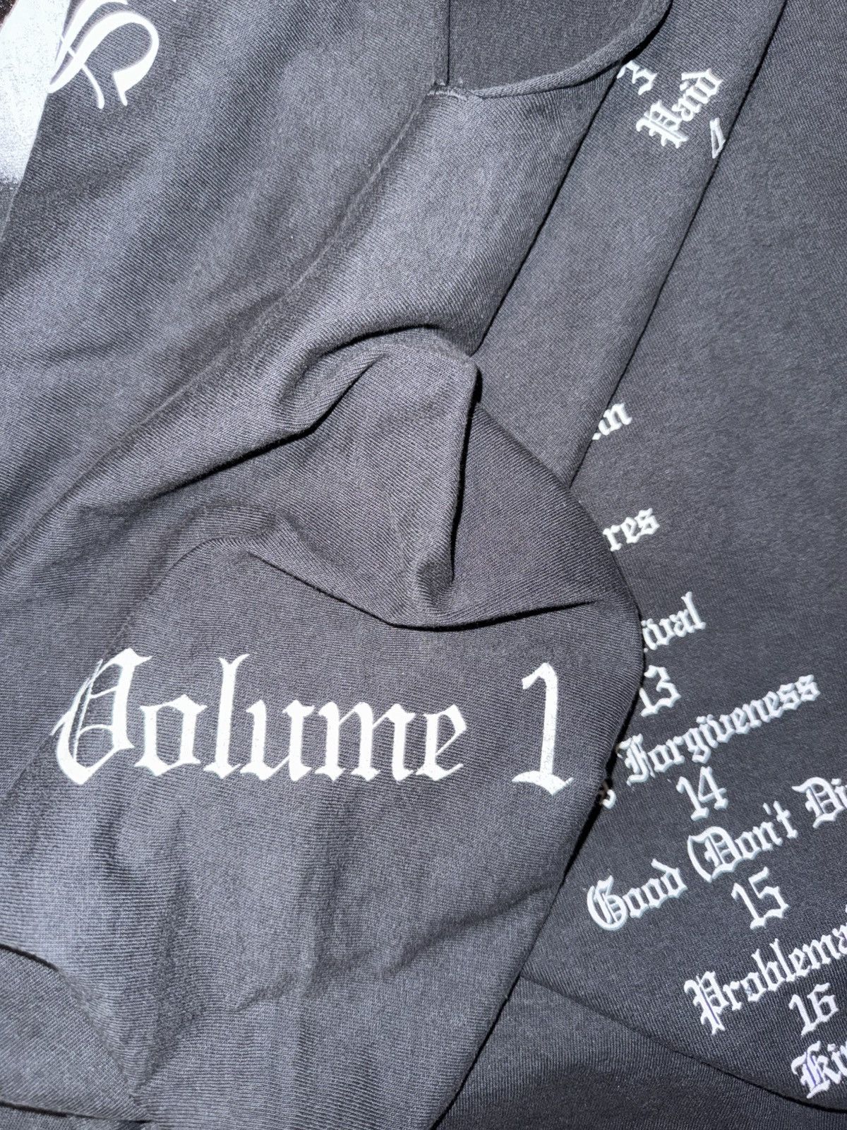 Yeezy Vulture Black Long T Size US XL / EU 56 / 4 - 3 Thumbnail