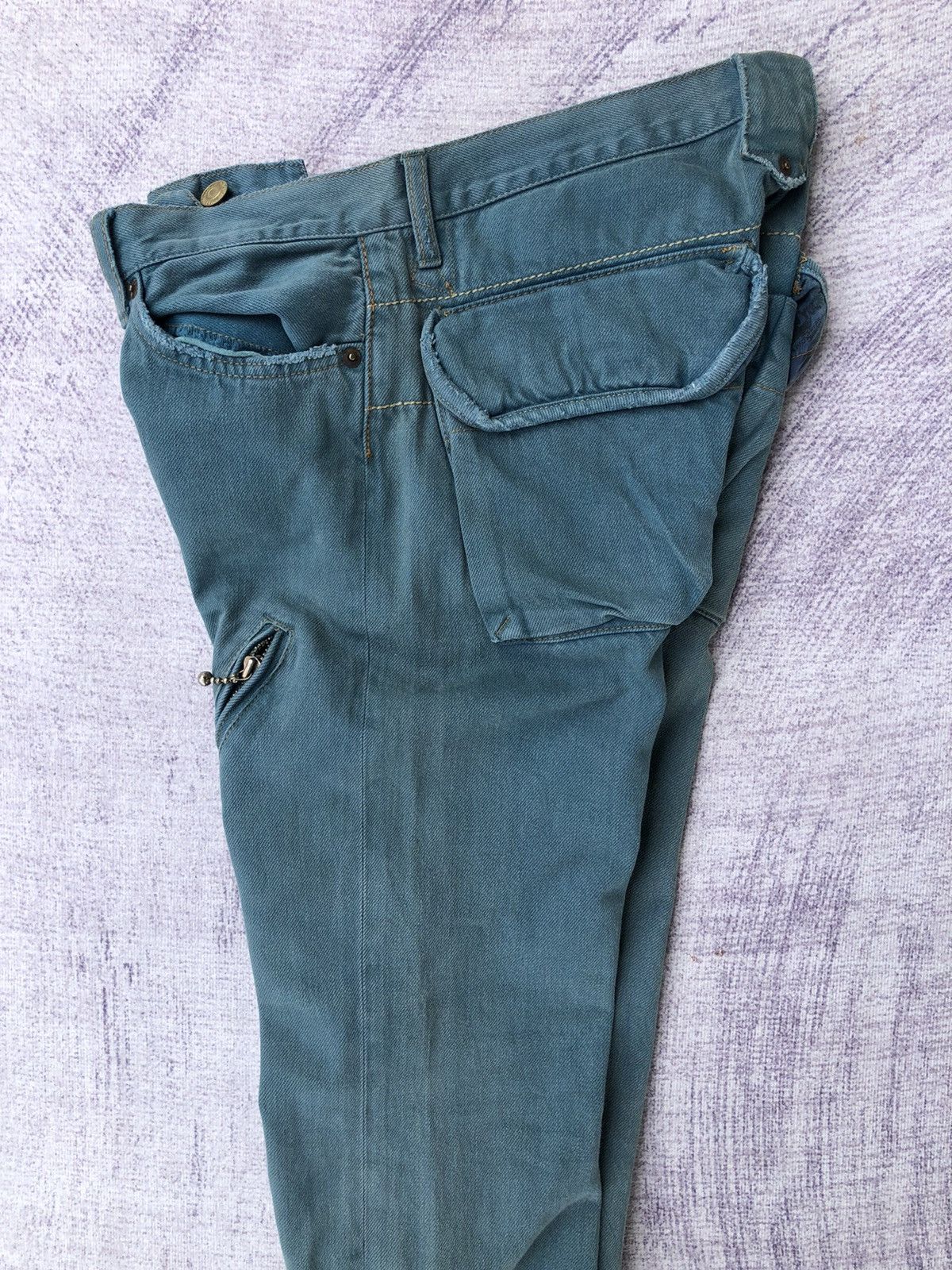 Japanese Brand Vintage Pants Very Rare Zipper Design Size US 30 / EU 46 - 24 Thumbnail