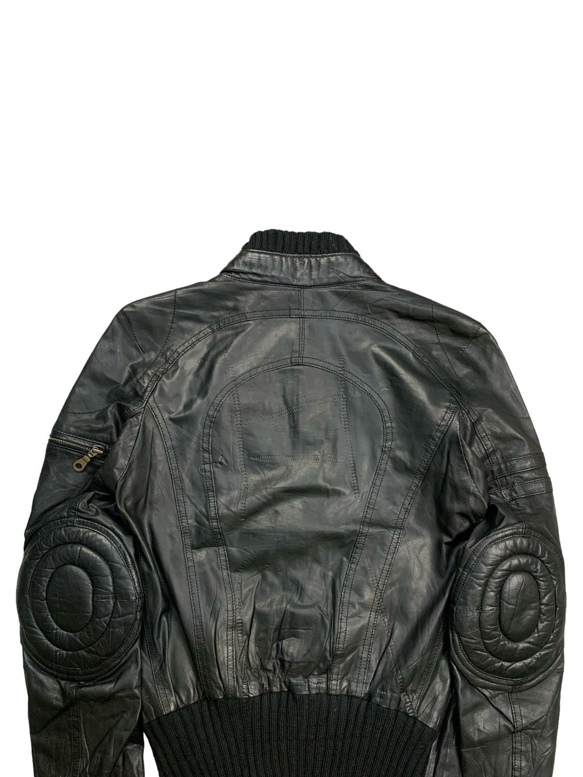 Le Grande Bleu (L.G.B.) 2000s L.G.B - Cyber Riders Leather Jacket Size US S / EU 44-46 / 1 - 11 Thumbnail
