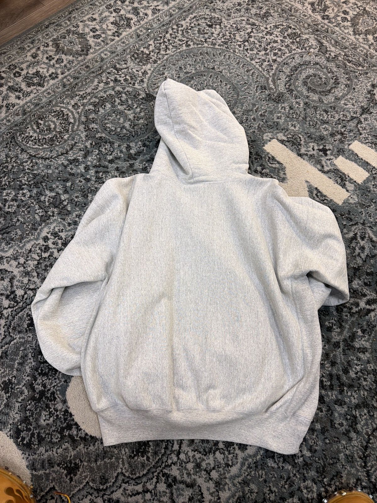 Saint Michael Saint Michael possession domination grey hooded sweatshirt Size US M / EU 48-50 / 2 - 2 Thumbnail
