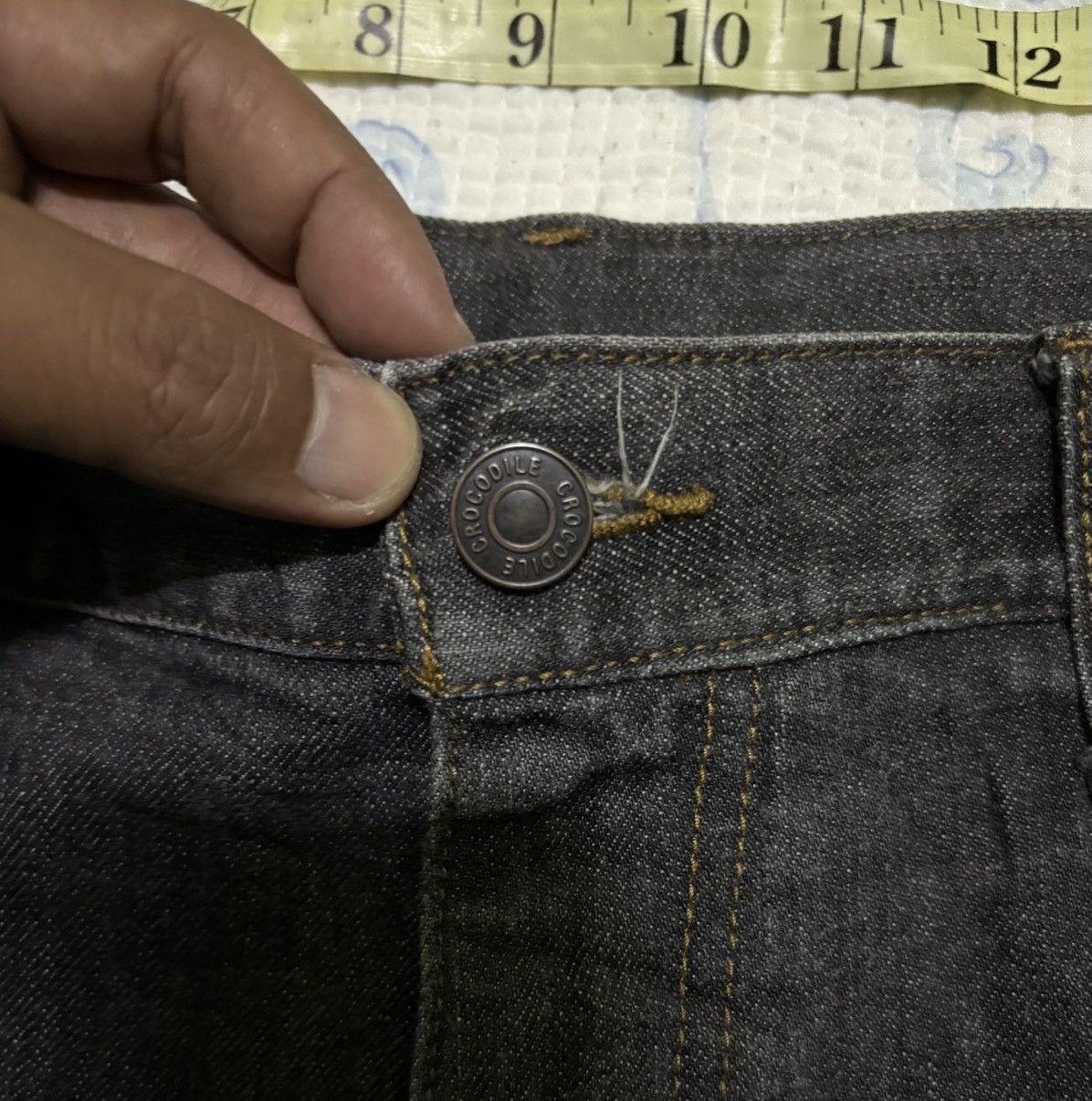 Japanese Brand Japanese Crocodile Streetwear Denim Size US 36 / EU 52 - 13 Thumbnail