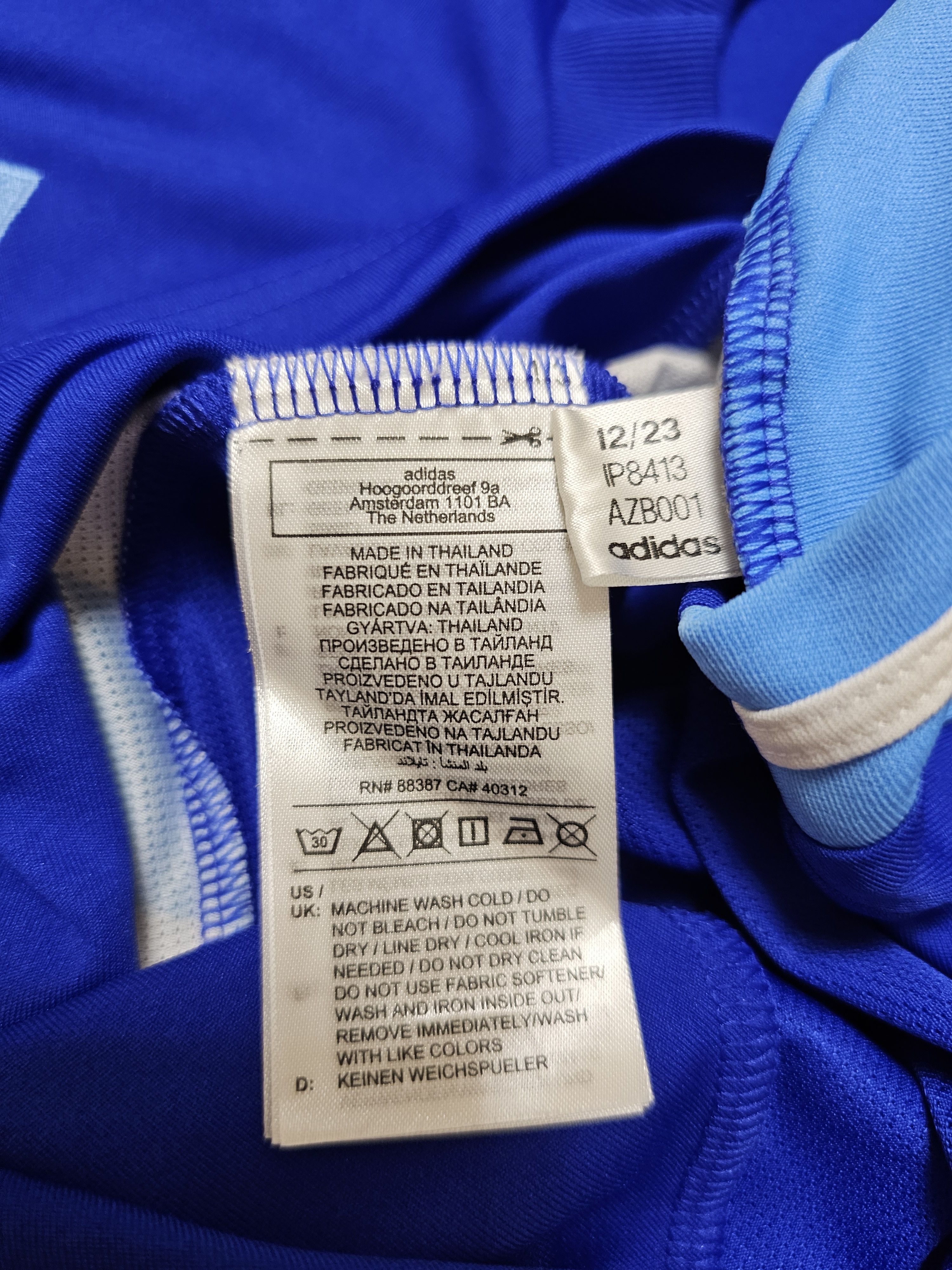Adidas ARGENTINA 2024 2025 MESSI AWAY FOOTBALL SHIRT SOCCER JERSEY Size US M / EU 48-50 / 2 - 8 Thumbnail