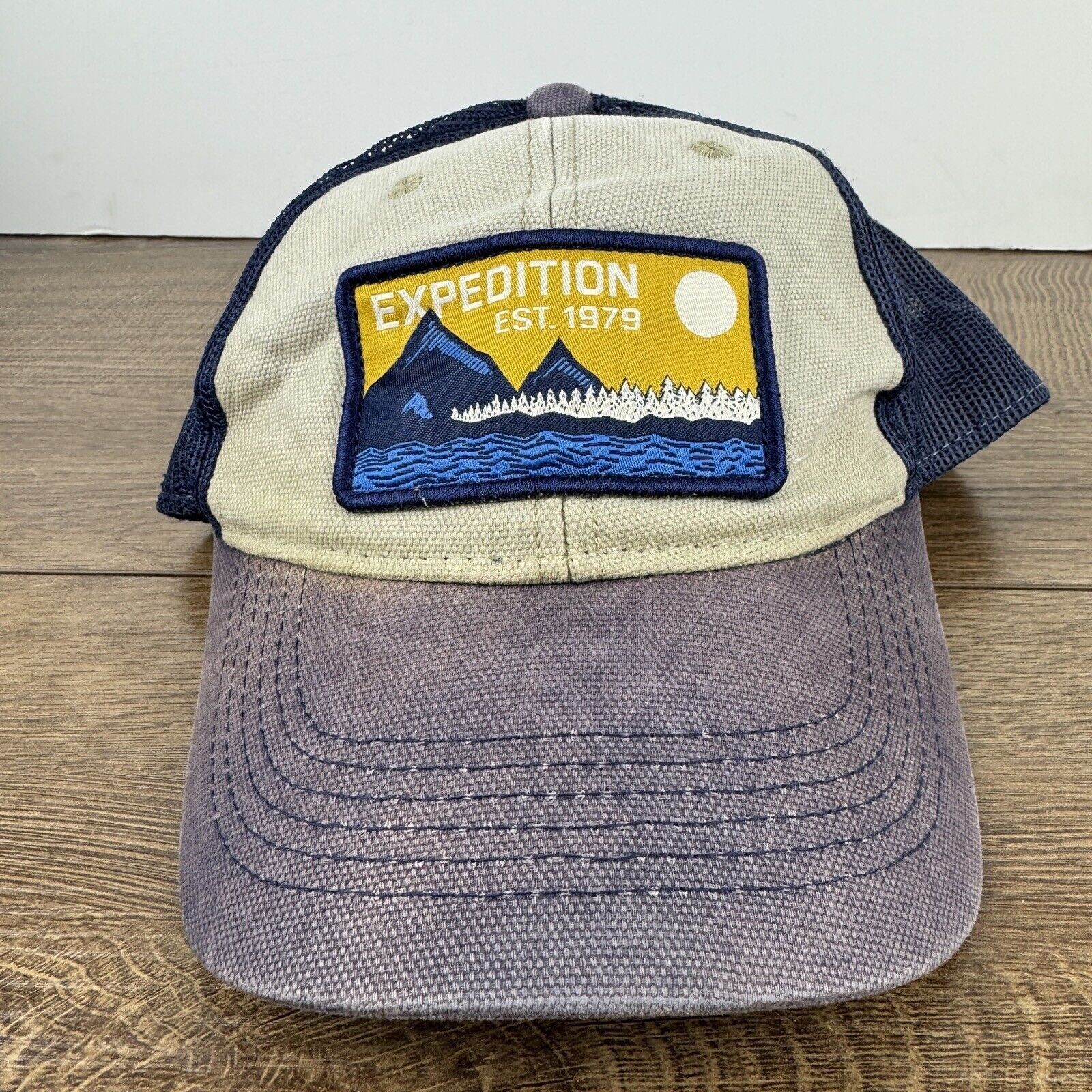 Other Expedition 1979 Hat Tan Brown Hat Adjustable Adult Size Hat Size ONE SIZE - 2 Thumbnail