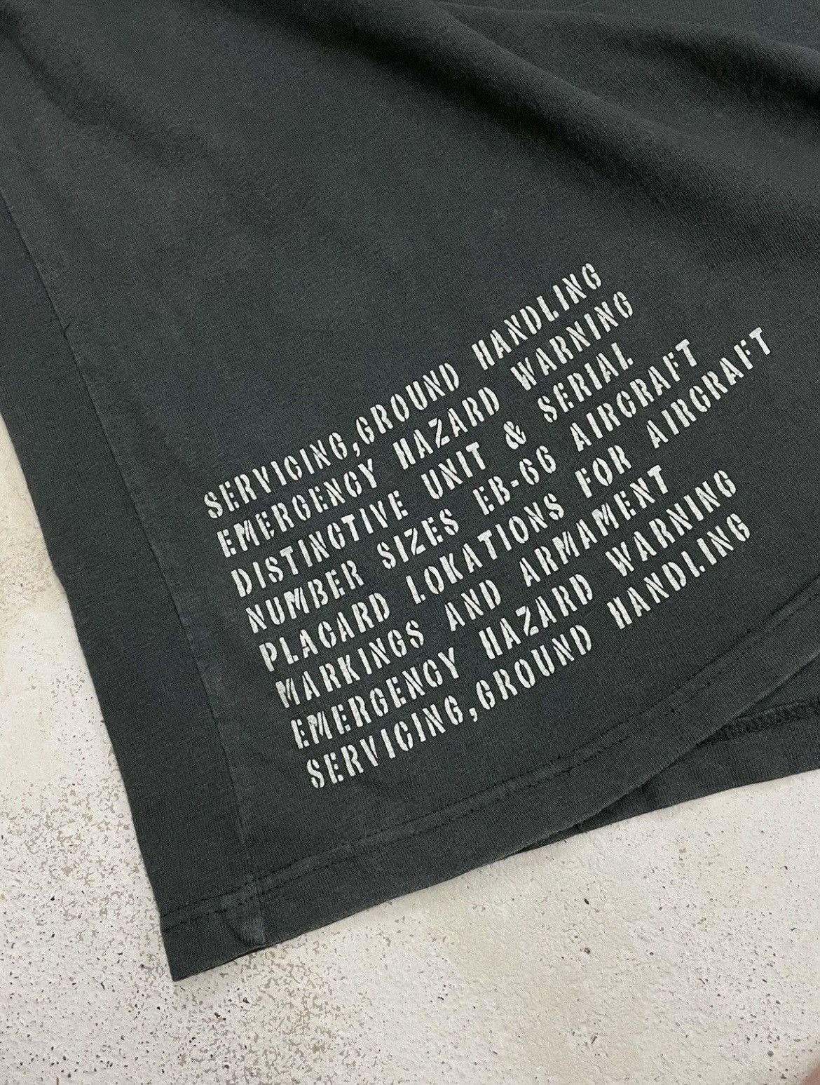 Bullet Noise Bullet Noise Army Aircraft Tactical Japanese Brand Tee Size US L / EU 52-54 / 3 - 8 Thumbnail