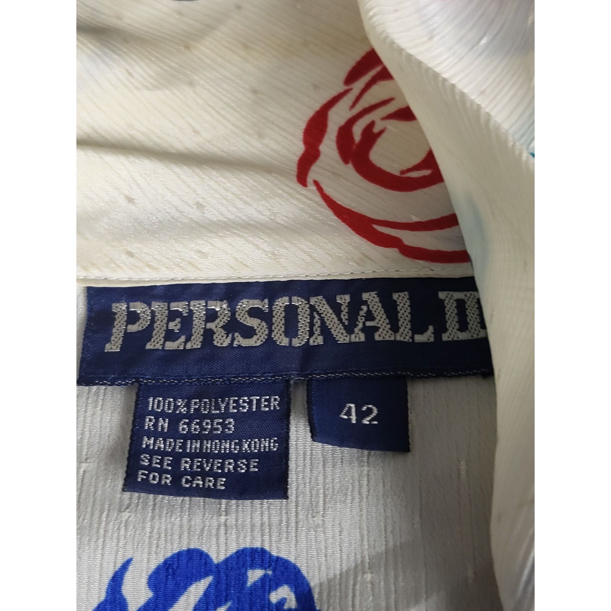 Vintage Vintage Personal II Rose Blouse Women Sz L 80S Long Sleeve O Size L / US 10 / IT 46 - 3 Thumbnail