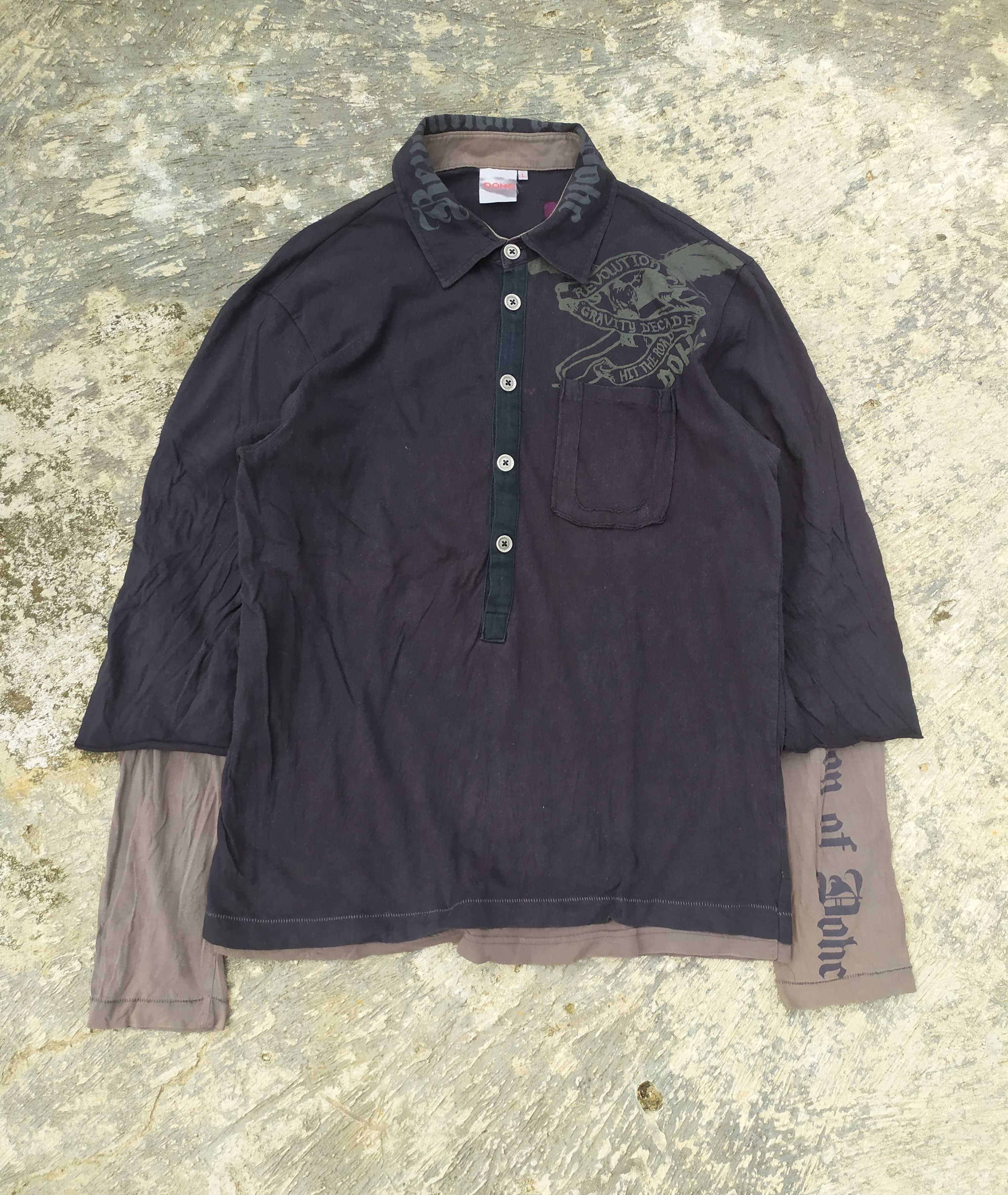 Affliction DOHC Double Long Sleeve Size US L / EU 52-54 / 3 - 1 Thumbnail
